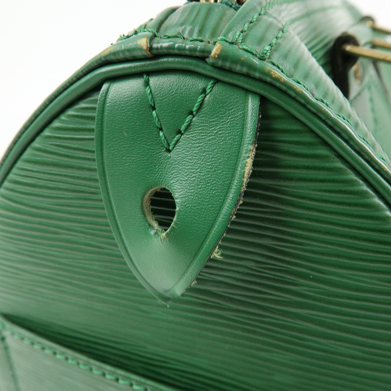 Louis Vuitton Epi Speedy 25 Hand Bag Boston Bag Borneo Green M43014
