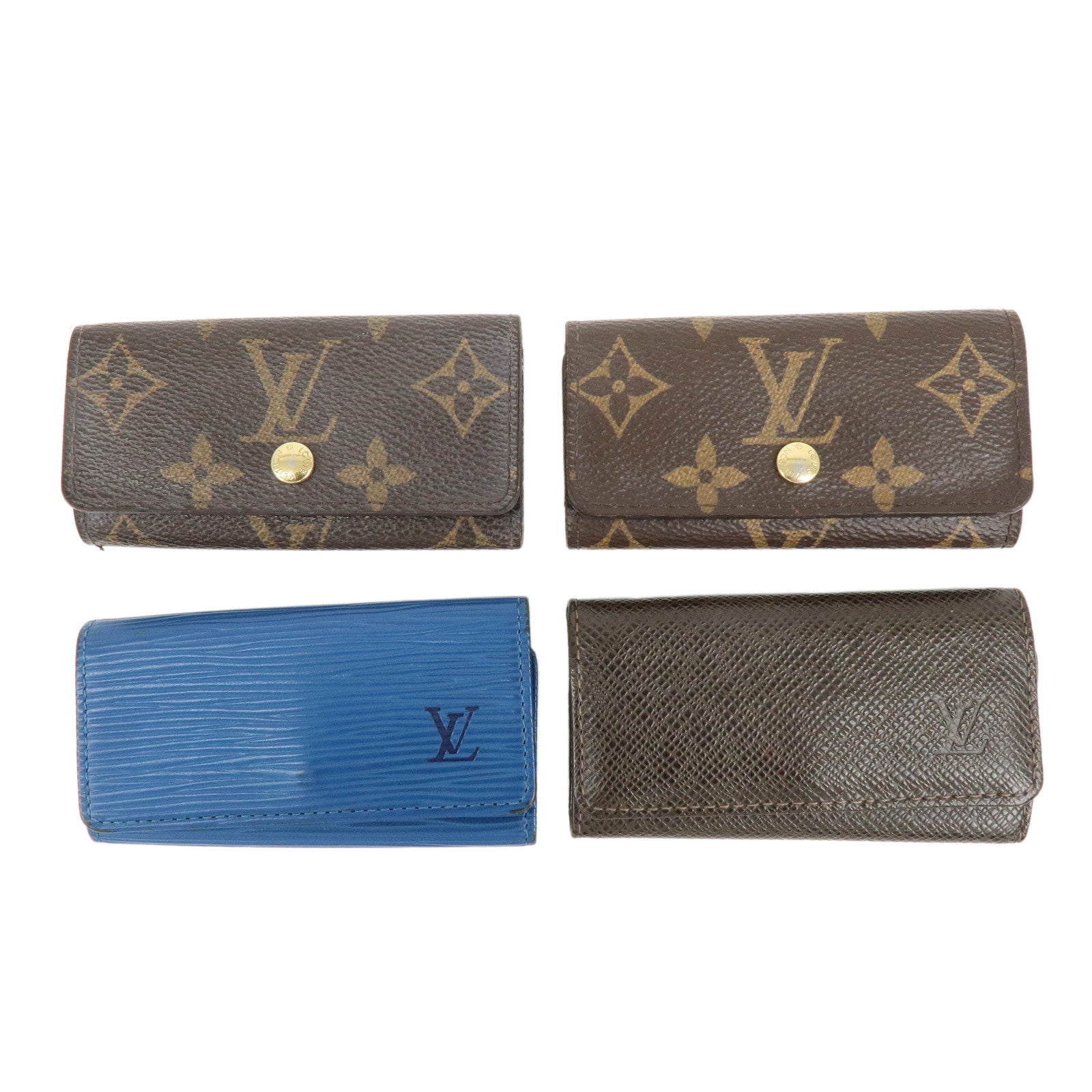 Louis Vuitton Set of 4 Key Case M30528 M63825 M69517 M69517