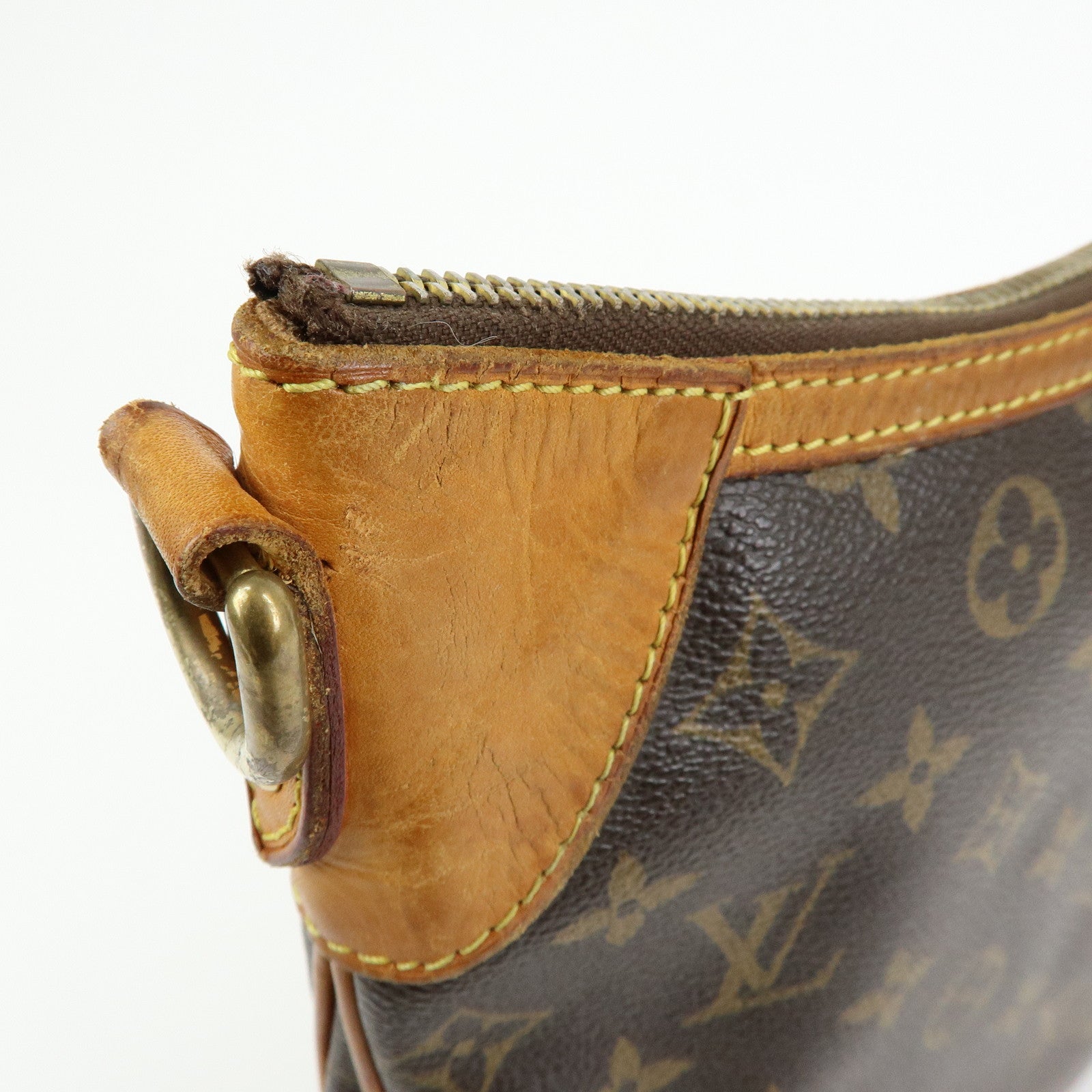 Louis Vuitton Monogram Odeon PM Shoulder Bag Brown M56390