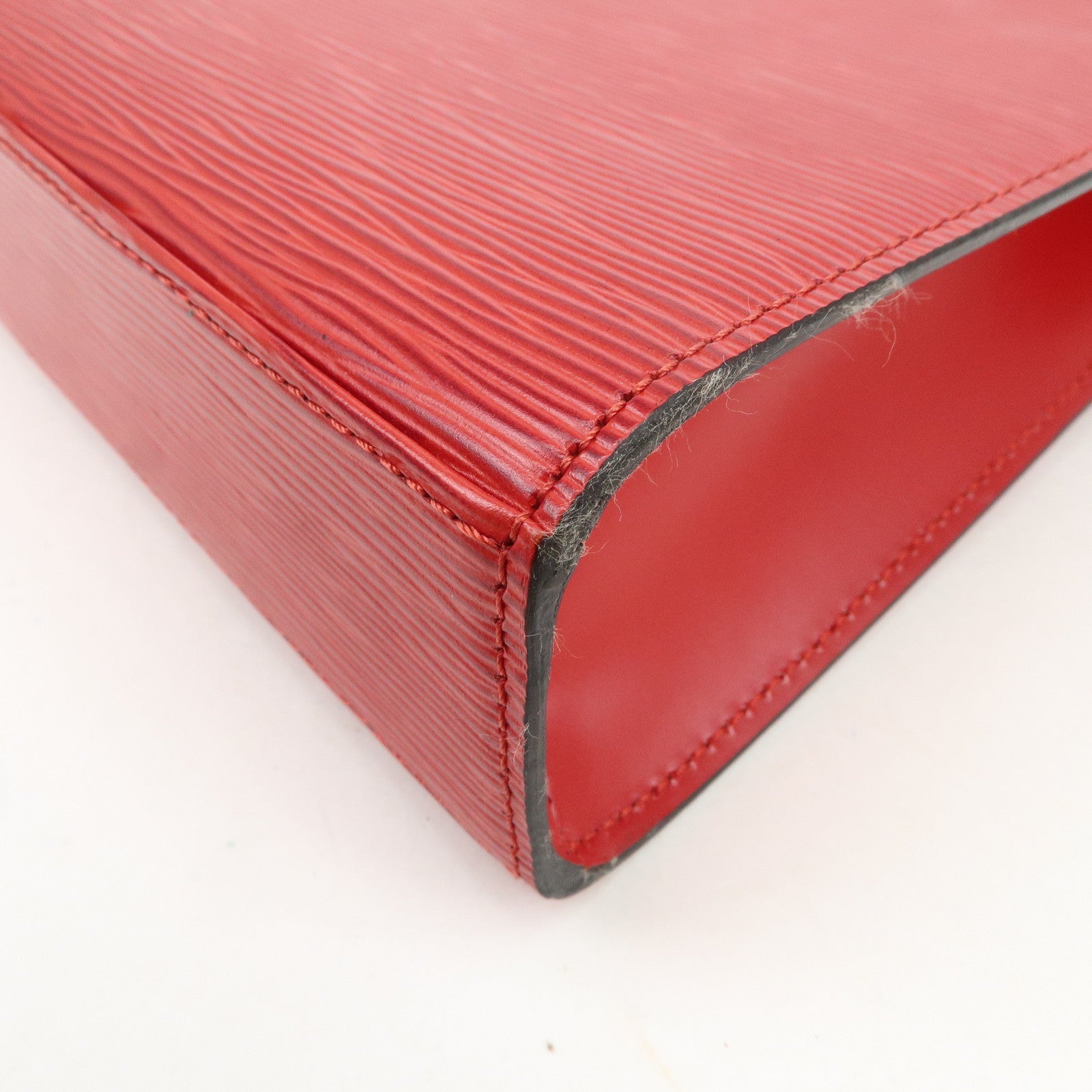 Louis Vuitton Epi Leather Marceau Hand Bag Castilian Red M52377