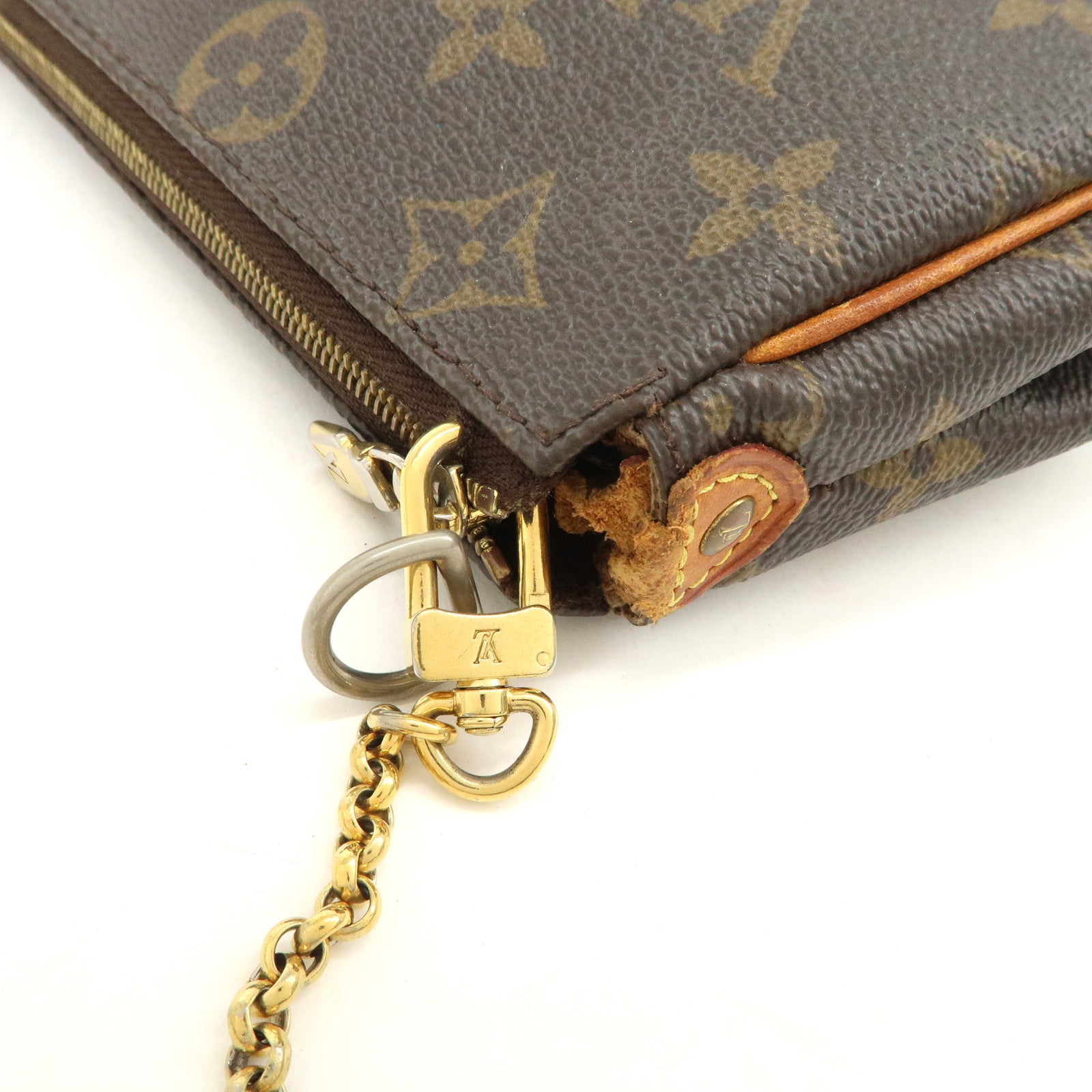 Louis Vuitton Monogram Eva Pouch Shoulder Bag Hand Bag M95567