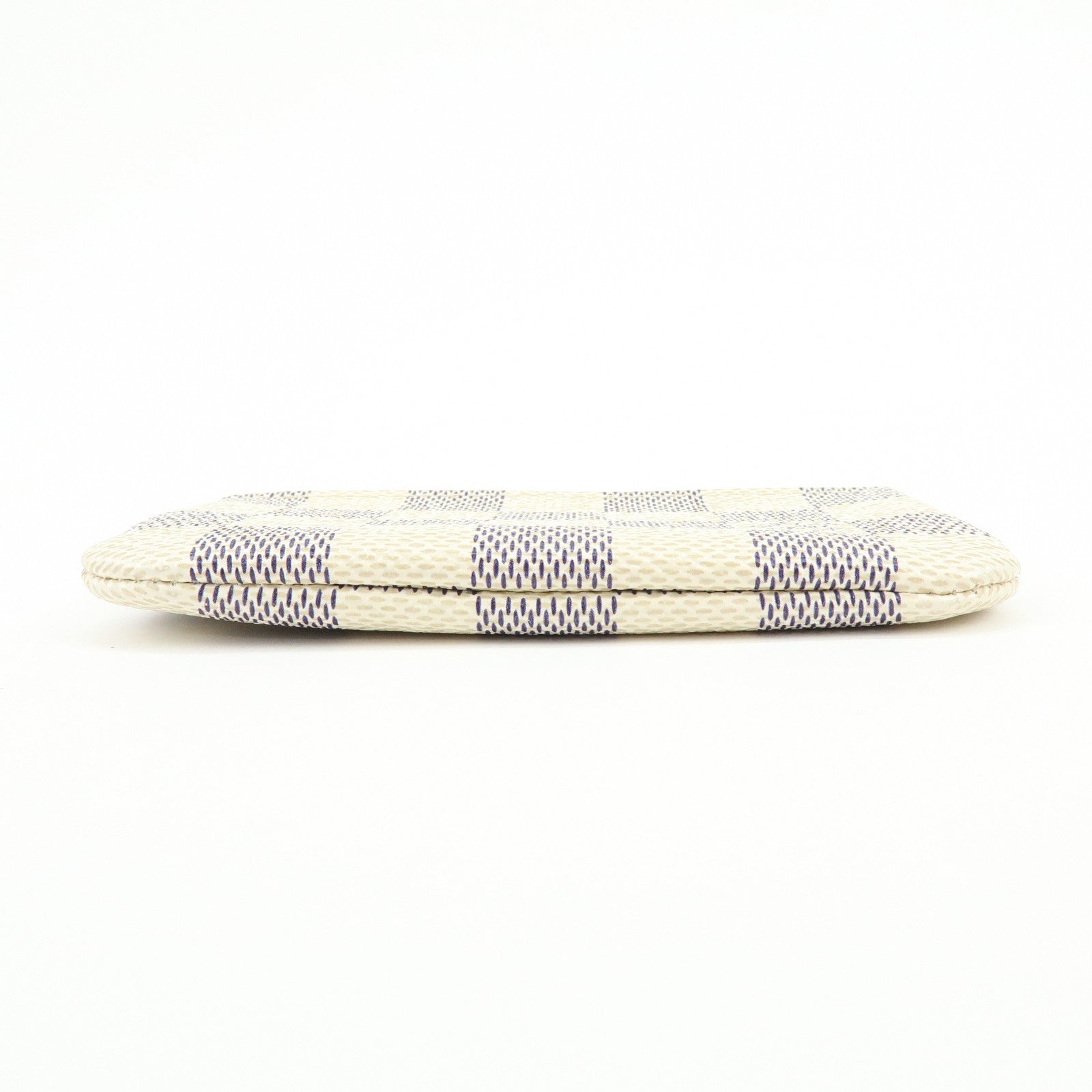 Louis Vuitton Damier Azur Pochette Cles Coin Case Key Case N62659