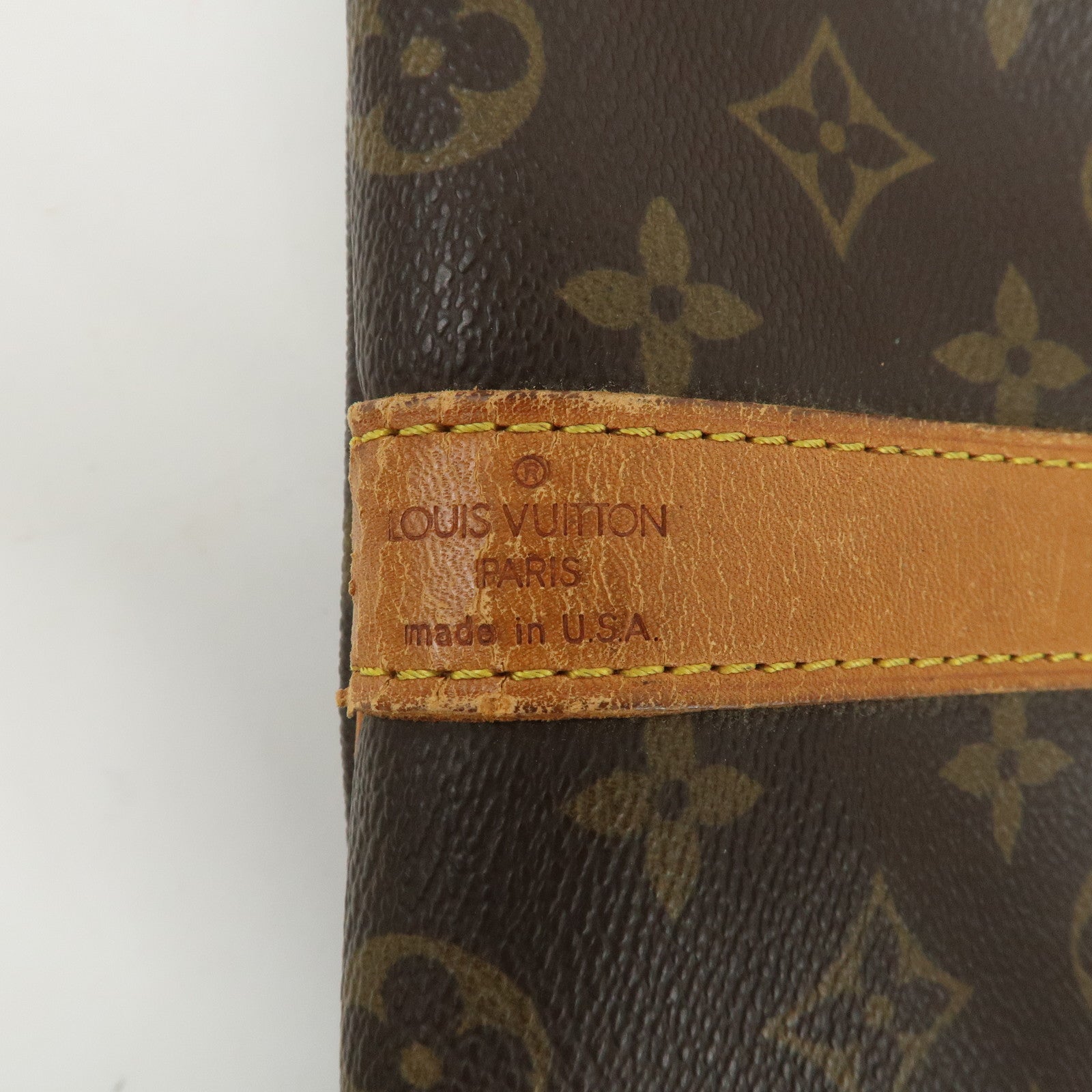 Louis Vuitton Monogram Keep All 45 Boston Bag Travel Bag M41428