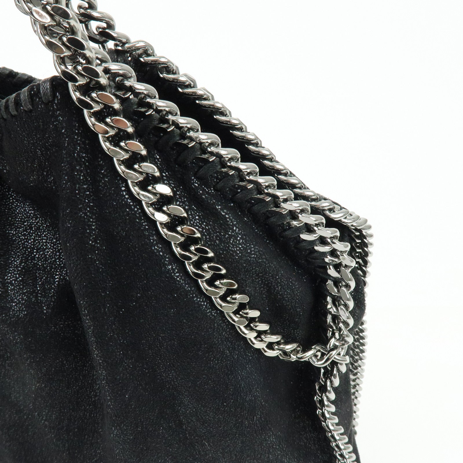 STELLA MCCARTNEY Falabella Faux Leather 2Way Bag Black 234387
