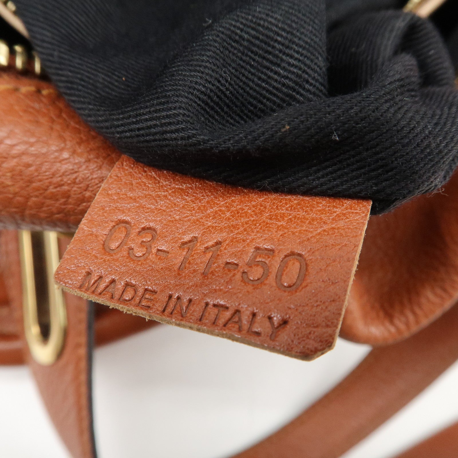 Chloe Paraty Leather 2Way Bag Shoulder Bag Hand Bag Brown