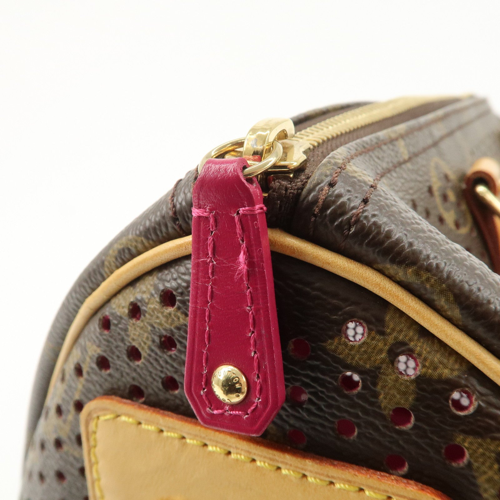 Louis Vuitton Monogram Perforated Speedy 30 Boston Bag M95180