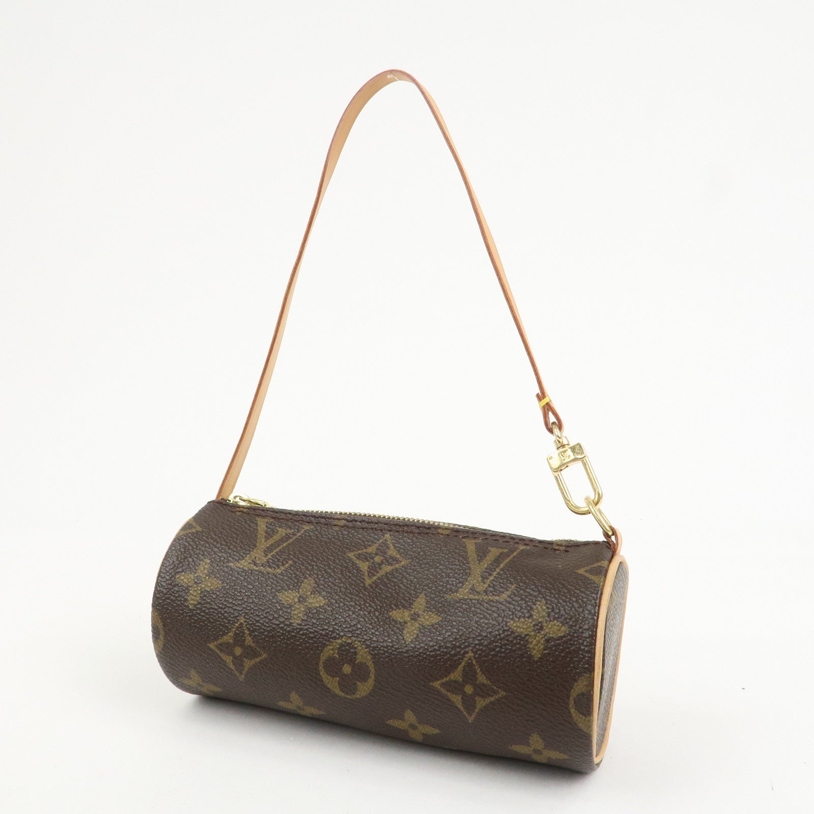 Louis Vuitton Monogram Mini Pouch for Papillon Bag Brown New Style