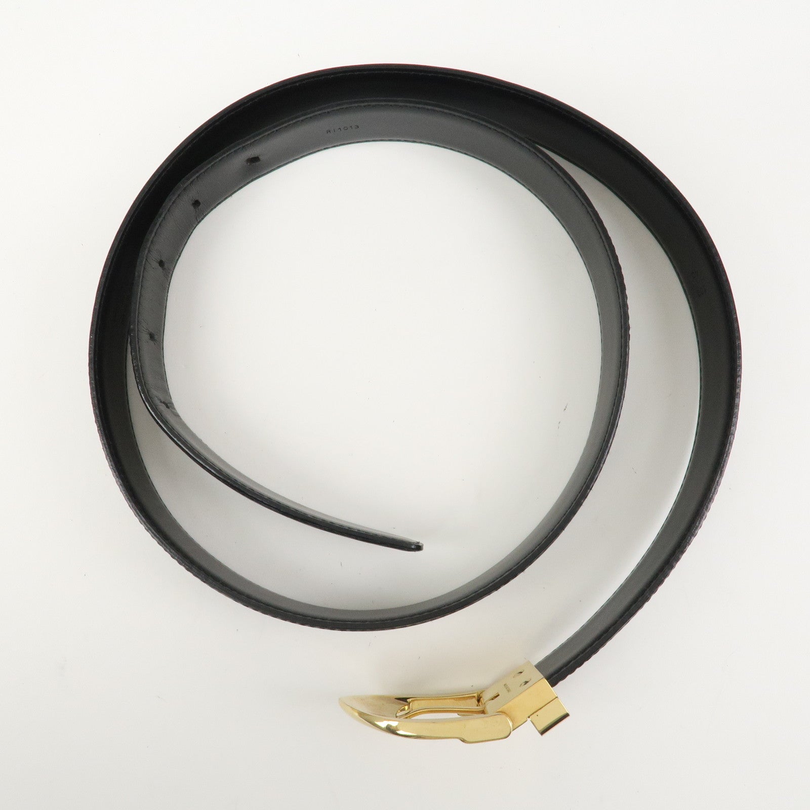 Louis Vuitton Epi Leather Ceinture Classic Belt Black 100/40 M6832
