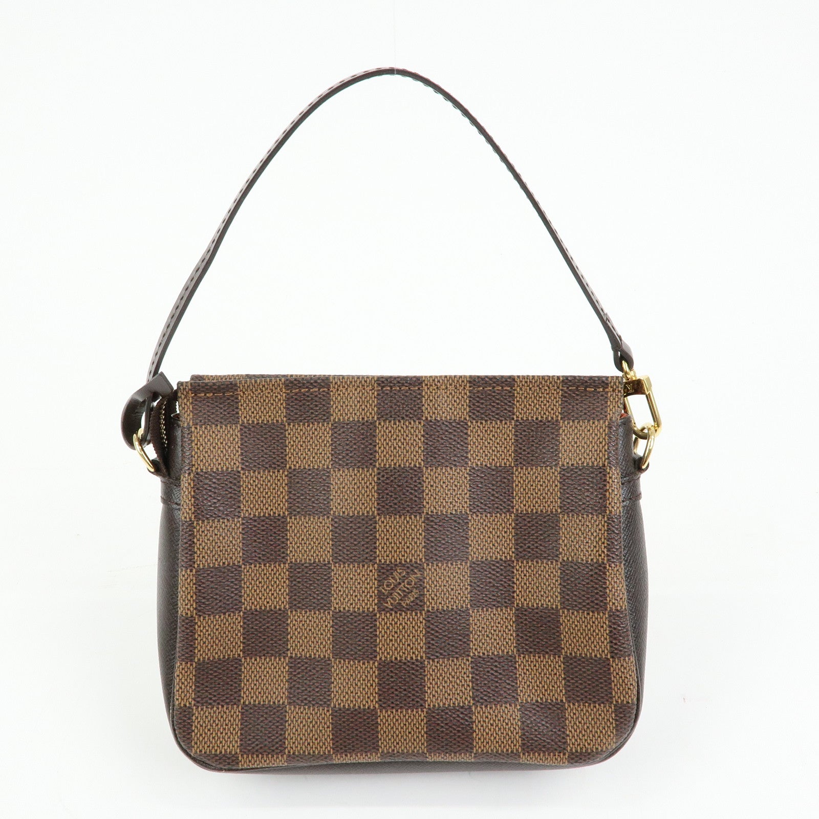 Louis Vuitton Damier Trousse Makeup Accessory Pouch Brown N51982