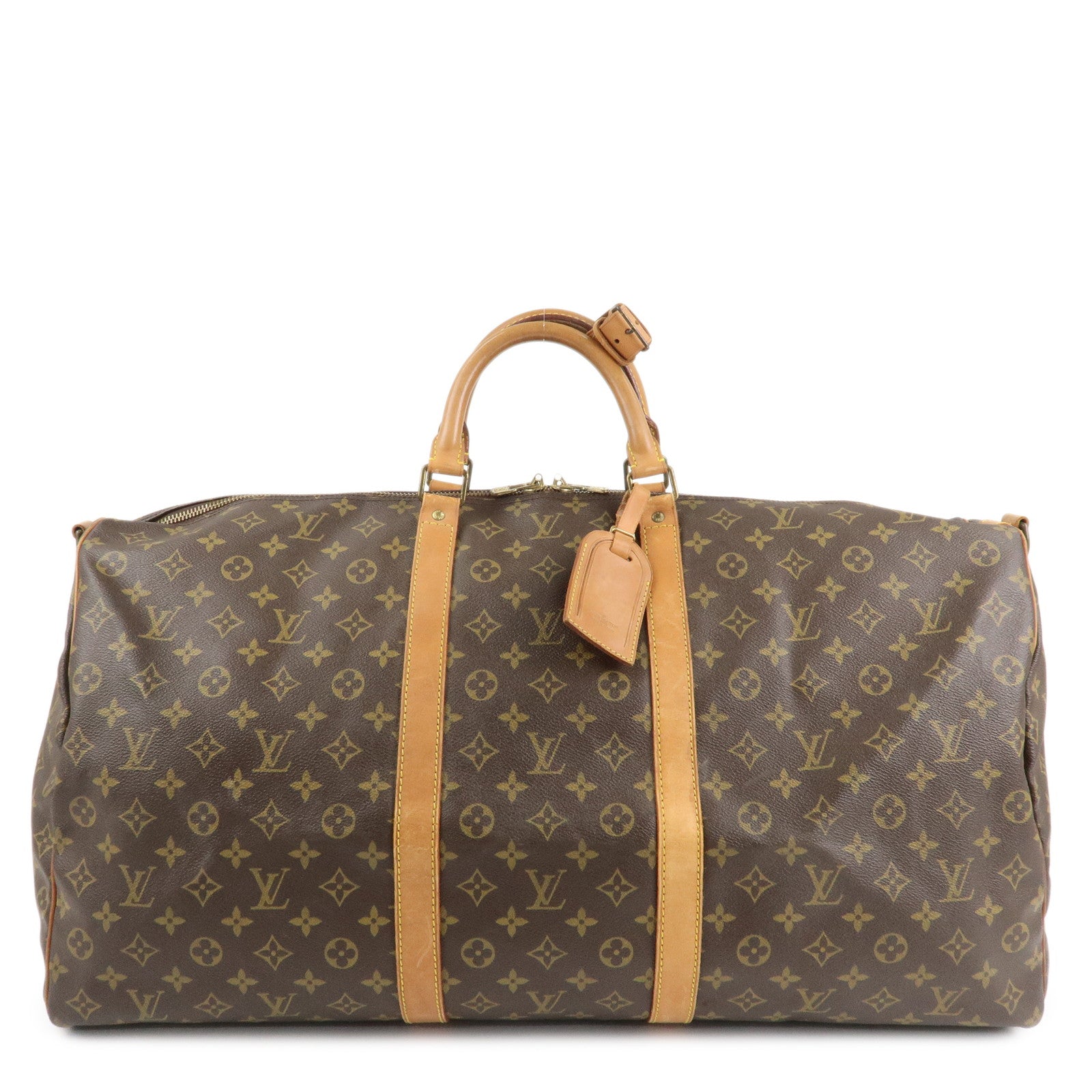 Louis Vuitton Monogram Keep All Bandouliere 60 Boston Bag M41412 Used