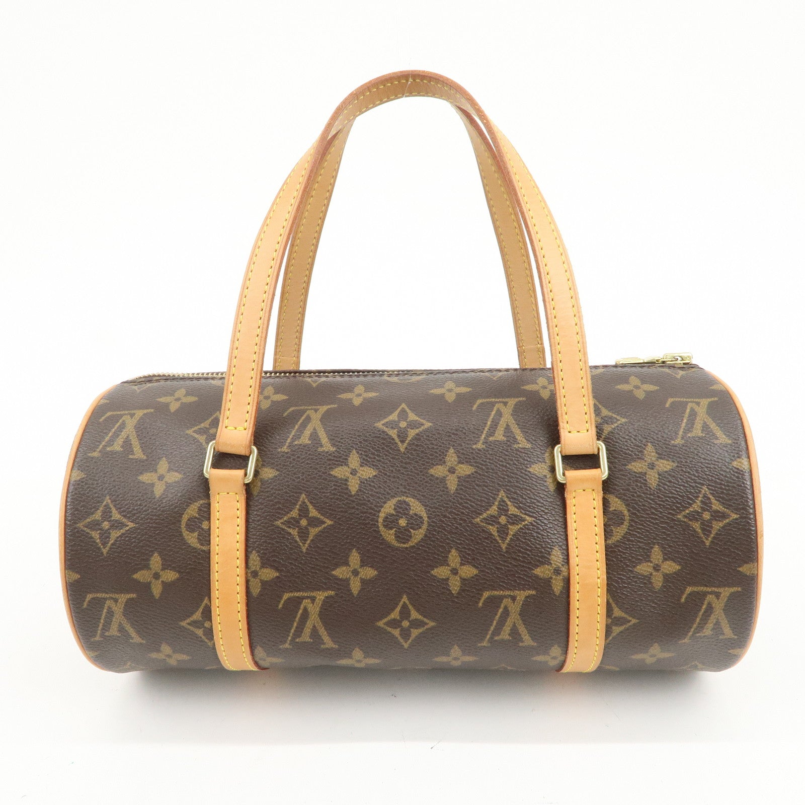 Louis Vuitton Monogram Papillon 26 Hand Bag Brown M51386