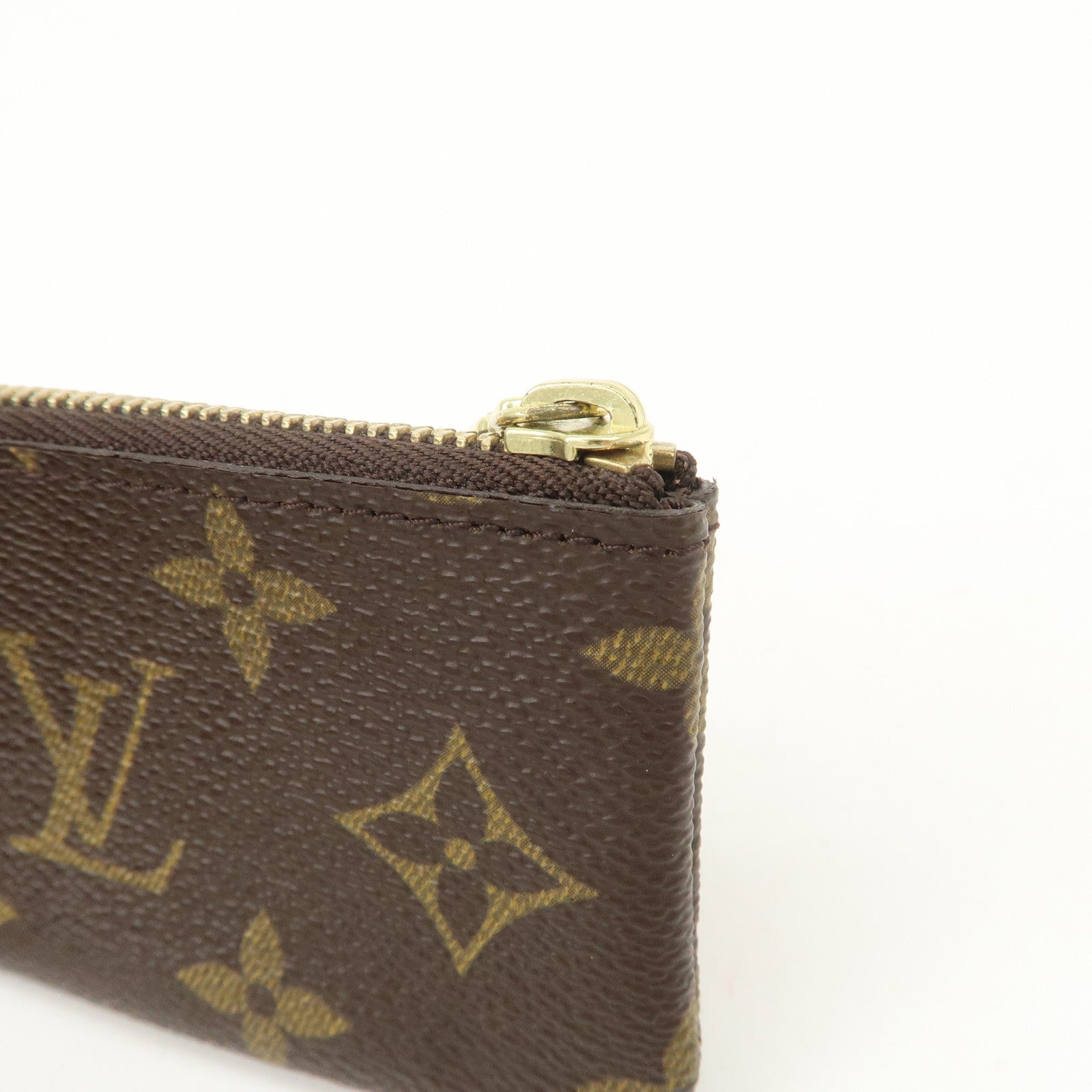 Louis Vuitton Monogram Pochette Cles Coin Case Key Case M62650