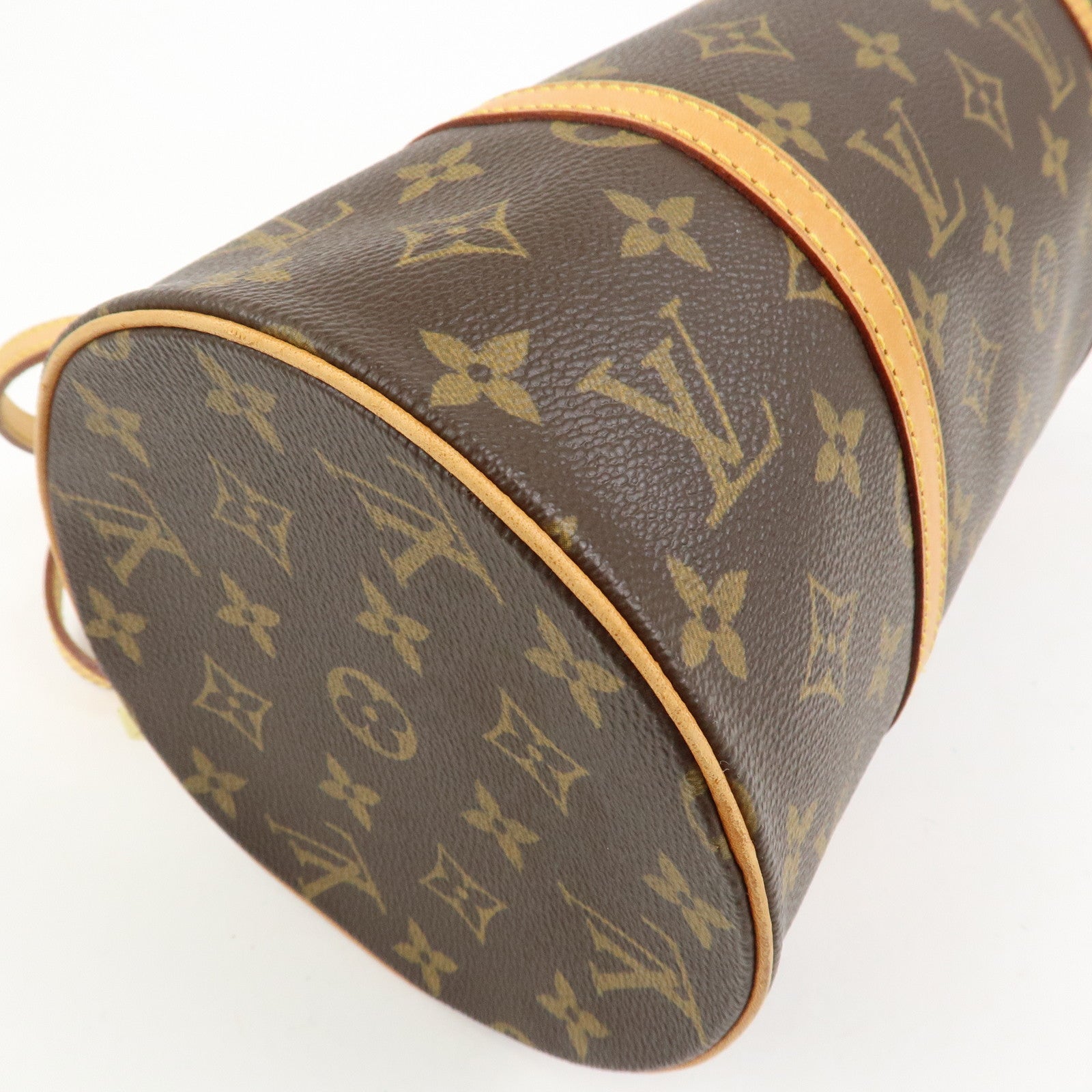 Louis Vuitton Monogram Papillon 30 Hand Bag New Style Brown M51385