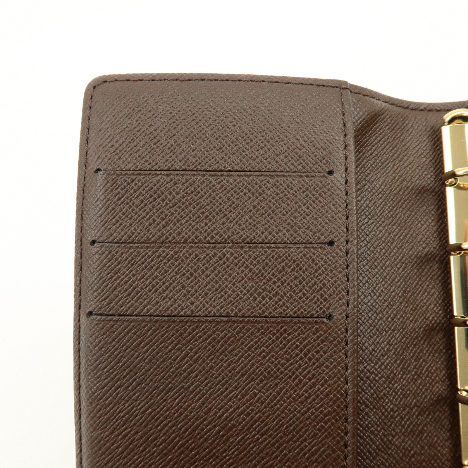 Louis Vuitton Damier Agenda PM Planner Cover Damier Ebene R20700