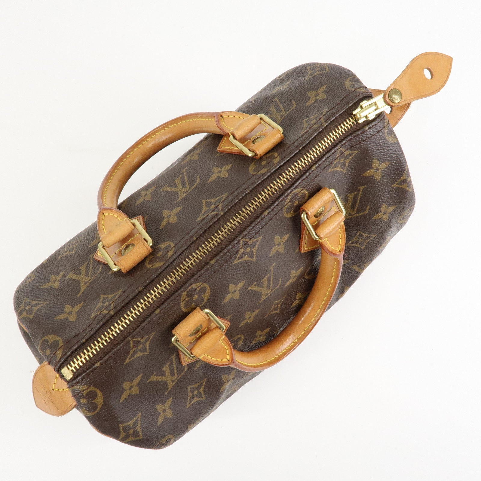 Louis Vuitton Monogram Speedy 25 Boston Bag Hand Bag M41528