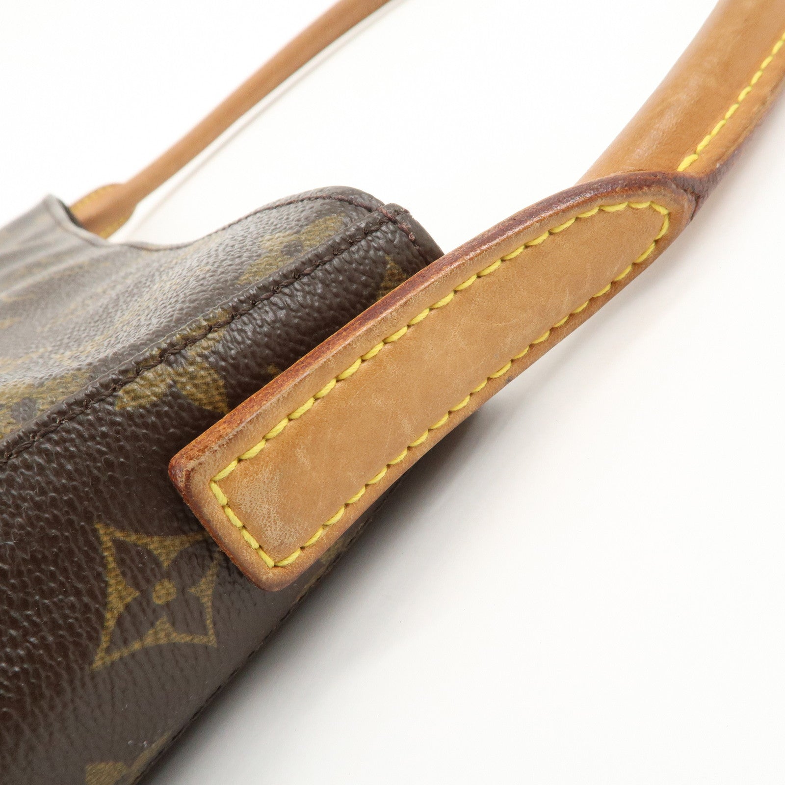 Louis Vuitton Monogram Looping GM Shoulder Bag Brown M51145