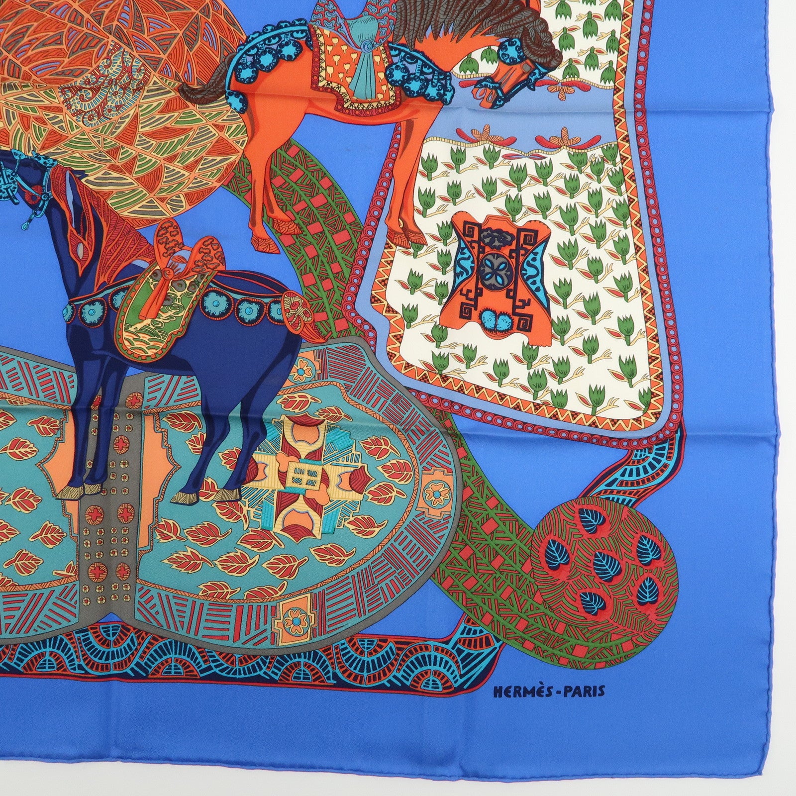 HERMES - Silk Blue   Multicolor -