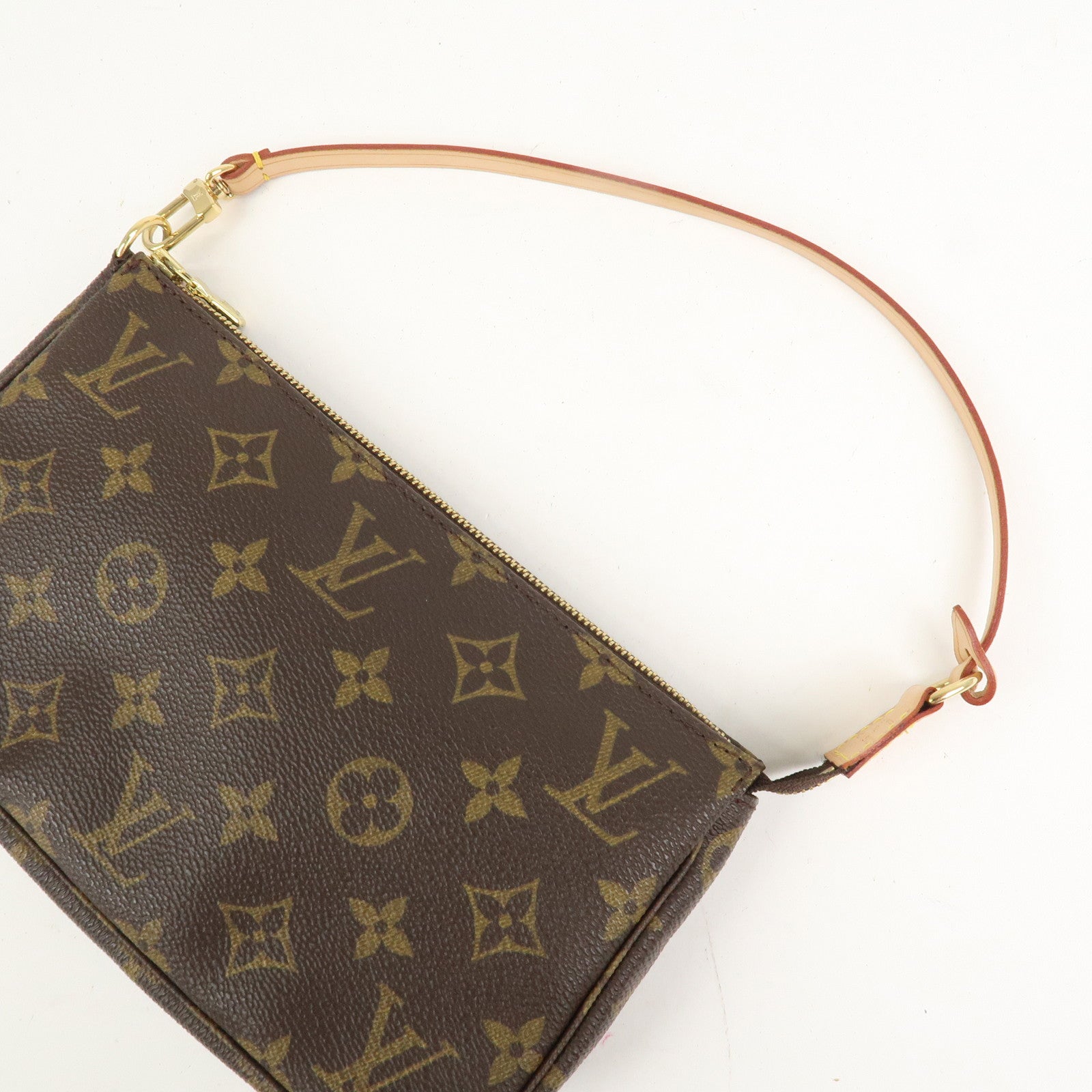 Louis Vuitton Monogram Pochette Accessoires Pouch Hand Bag M51980