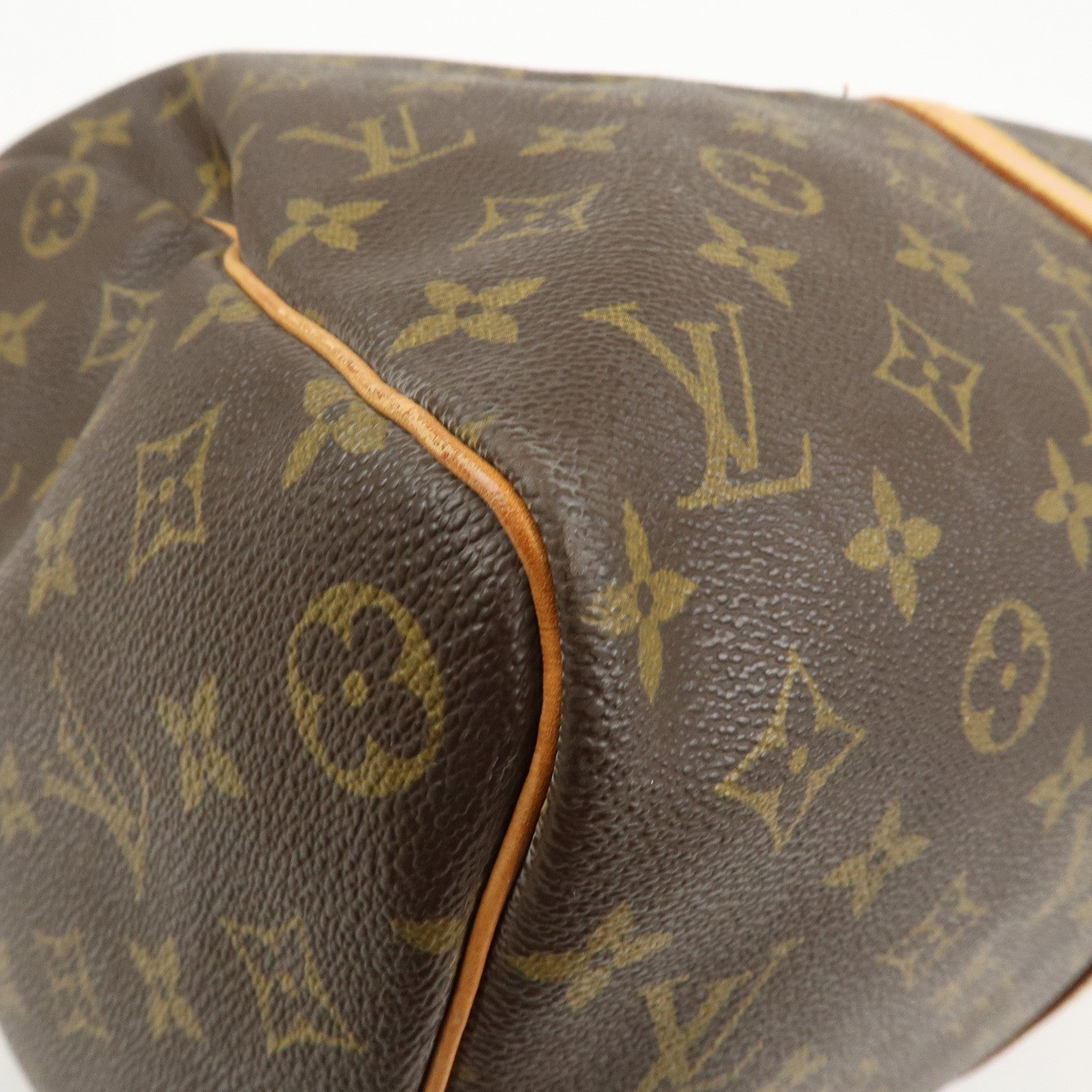Louis Vuitton Monogram Keep All 45 Boston Bag Brown M41428