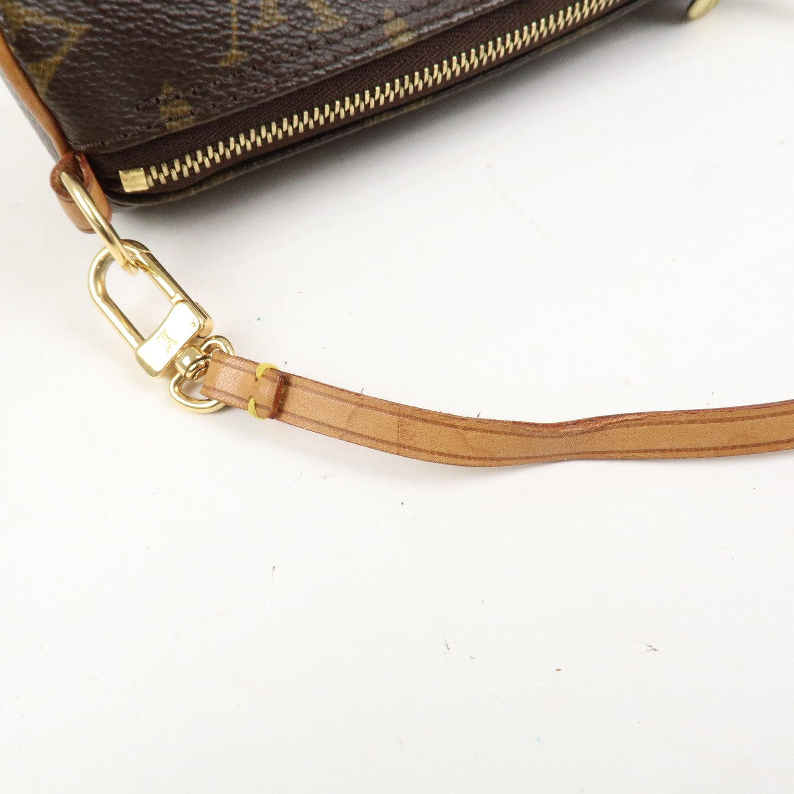 Louis Vuitton Monogram Mini Pouch for Papillon Bag New Style Brown