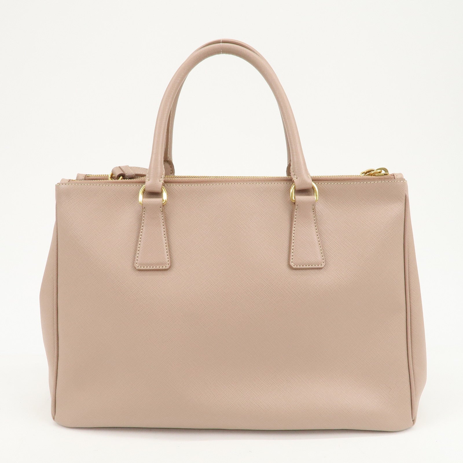 PRADA Triangle Logo Galleria 2Way Bag Shoulder Bag Pink BN2274
