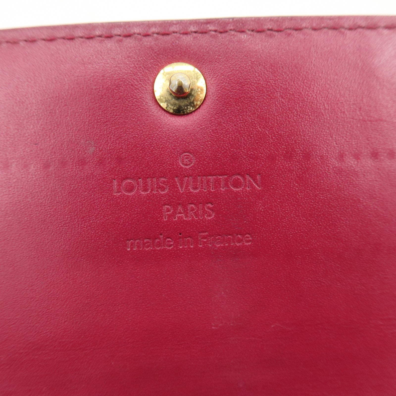Louis Vuitton Monogram Matte Vernis Set of 2 Wallet M93530/M65142