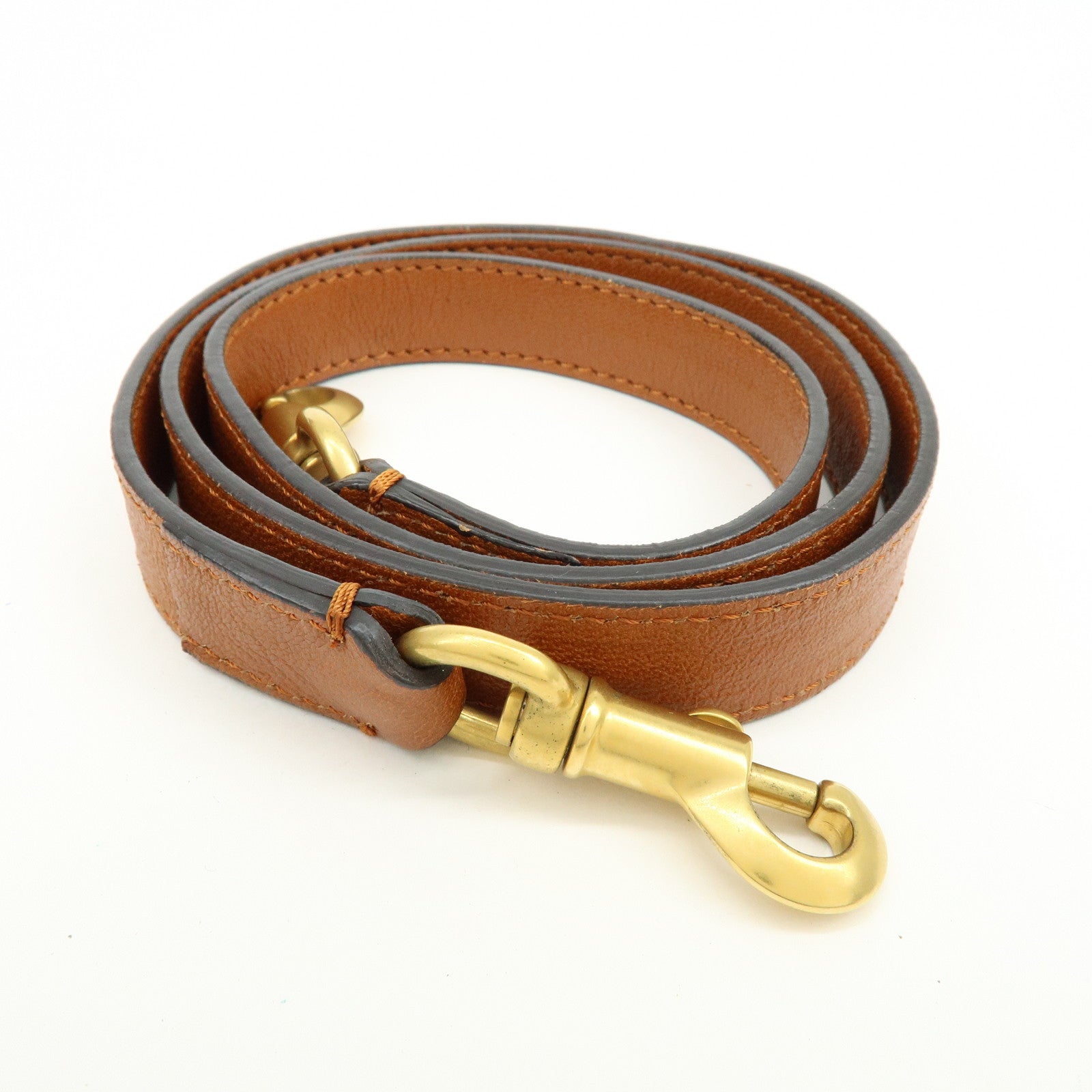 Chloe Marcie Leather 2Way Bag Shoulder Bag Hand Bag Brown