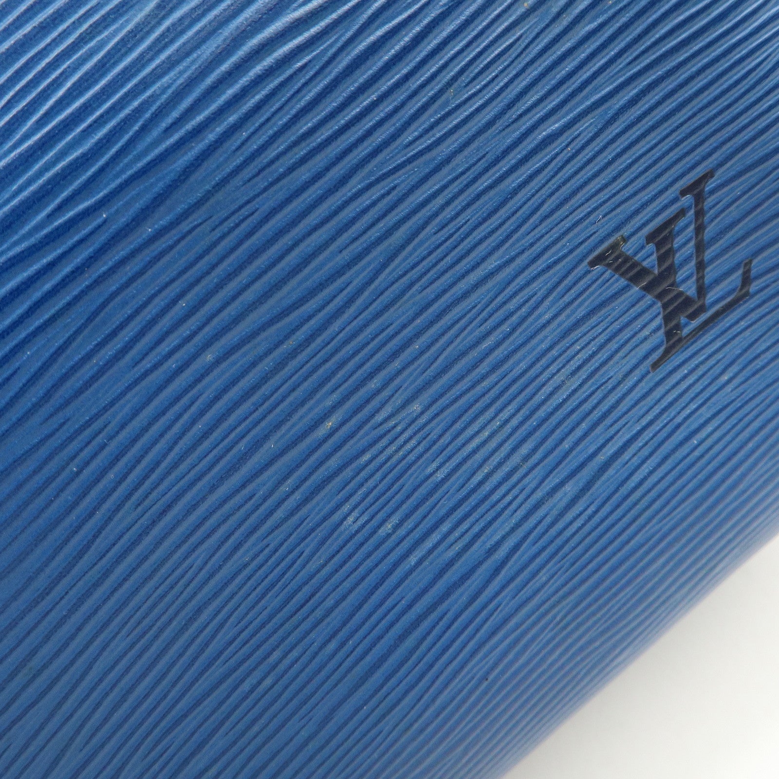 Louis Vuitton Epi Speedy 25 Hand Bag Boston Bag Toledo Blue M43015