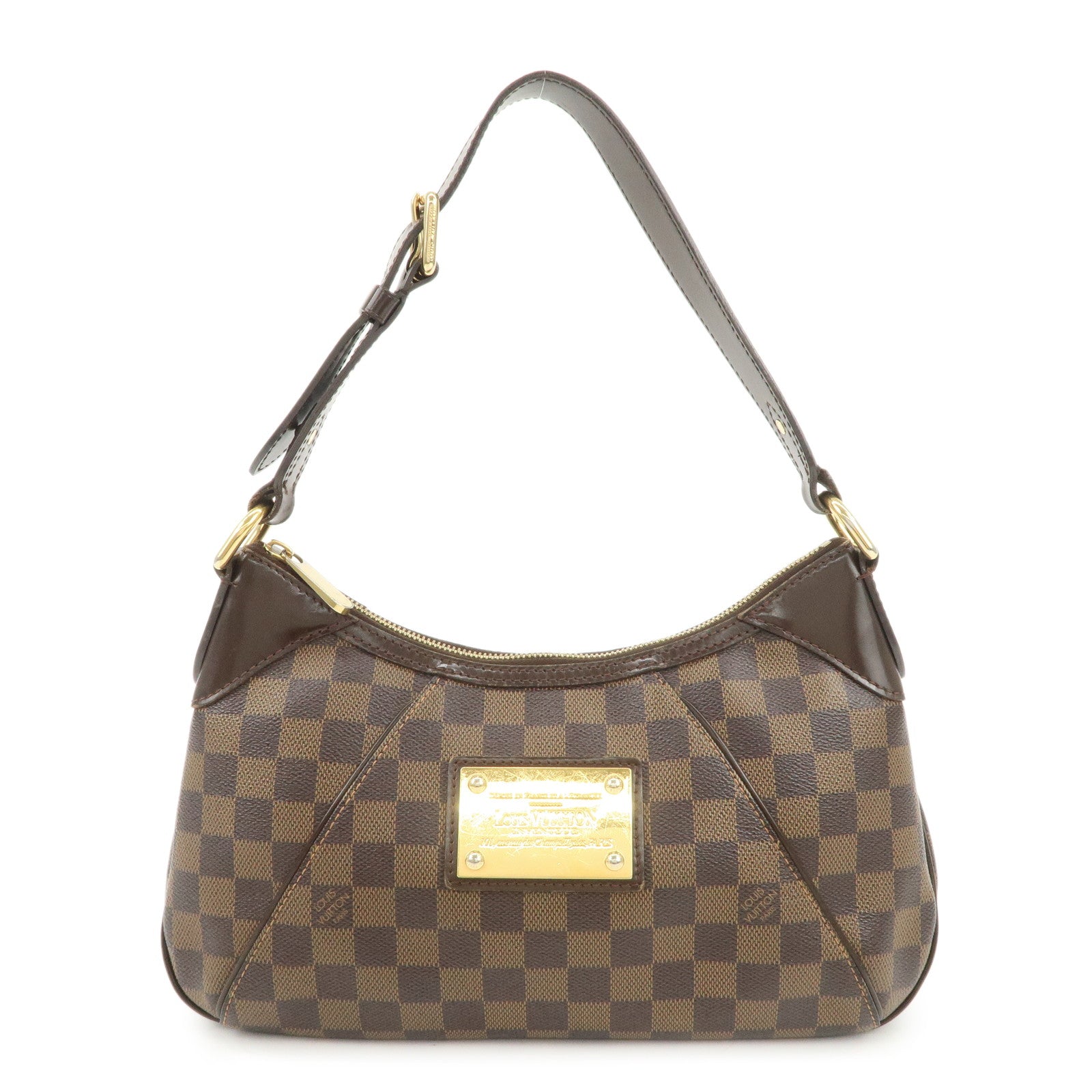 Louis Vuitton Damier Canvas Thames PM Shoulder Bag Hand Bag N48180