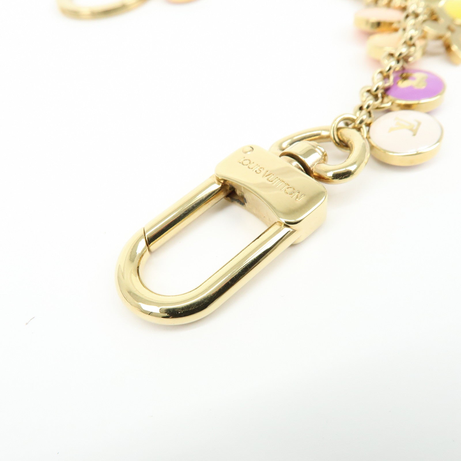 Louis Vuitton Porte Cles Chaine Pastilles Metal Key Chain M66172