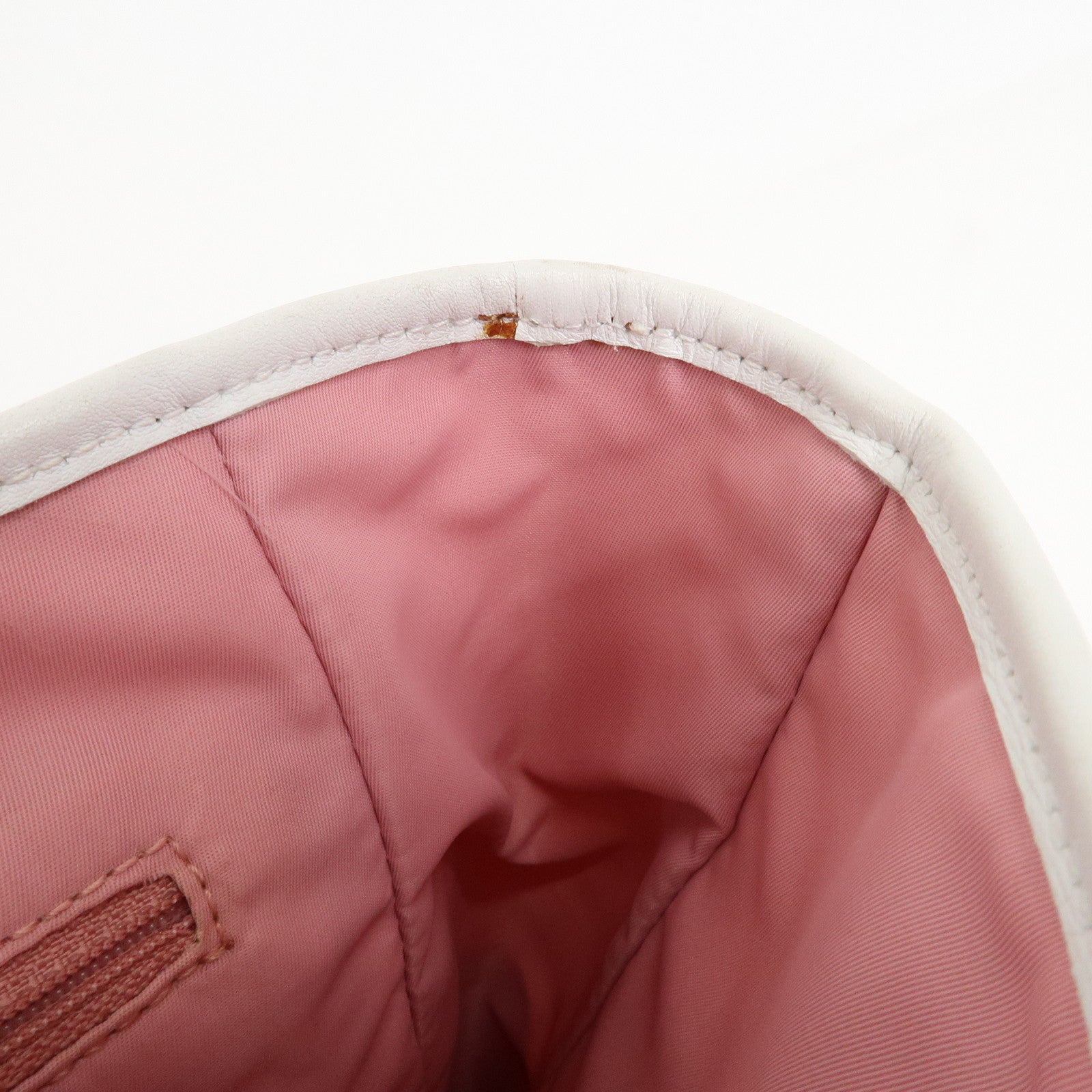 Christian Trotter Dior Canvas Leather Tote Bag Shoulder Bag Pink
