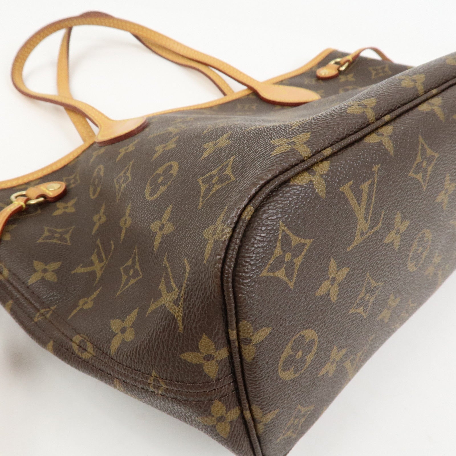 Louis Vuitton Monogram Neverfull PM Tote Bag Hand Bag M41000