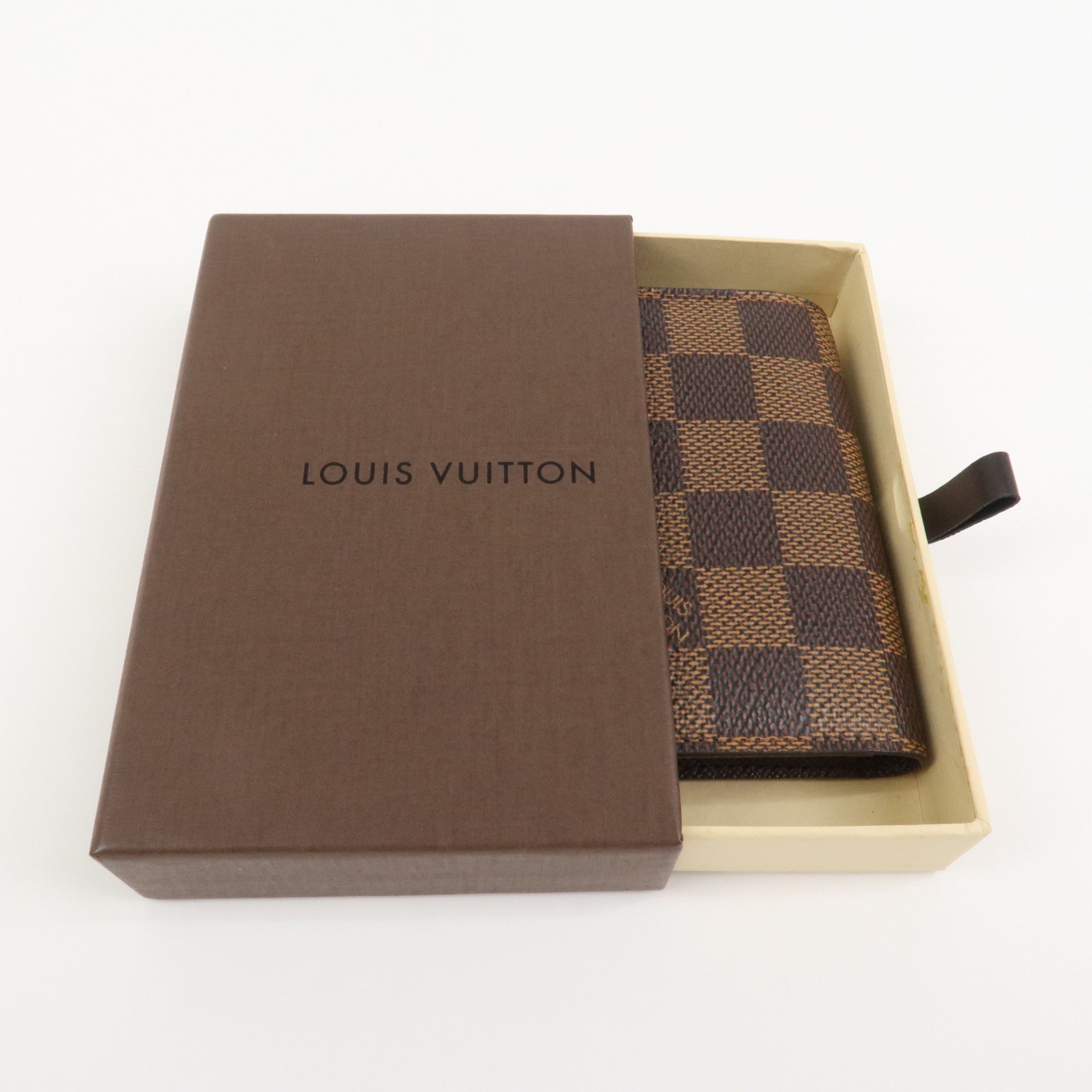 Louis Vuitton Damier Enveloppe Carte de Visite Card Case N62920
