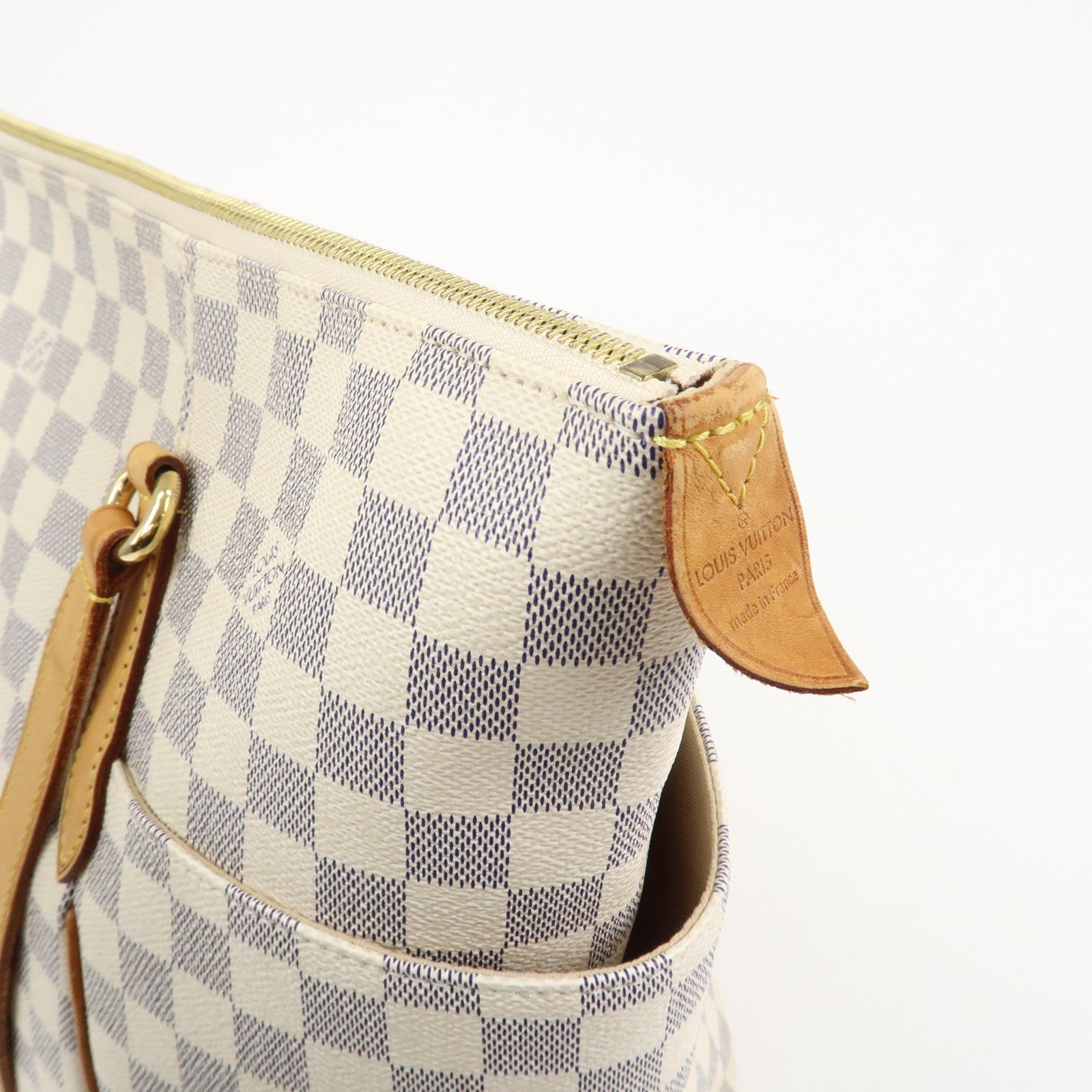 Louis Vuitton Damier Azur Totally GM Tote Bag Shoulder Bag N51263