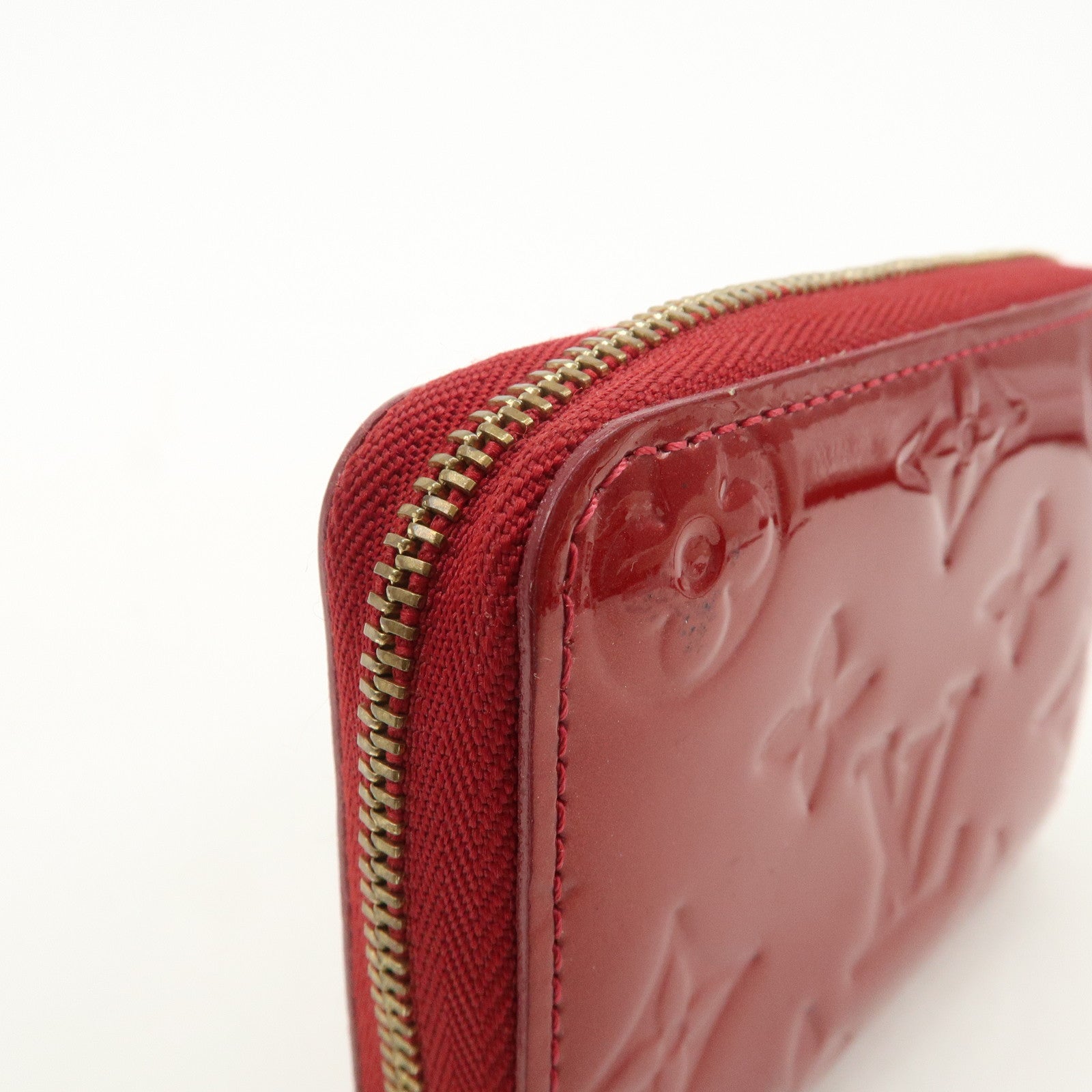 Louis Vuitton Monogram Vernis Zippy Coin Purse Pomme d'Amour M93608