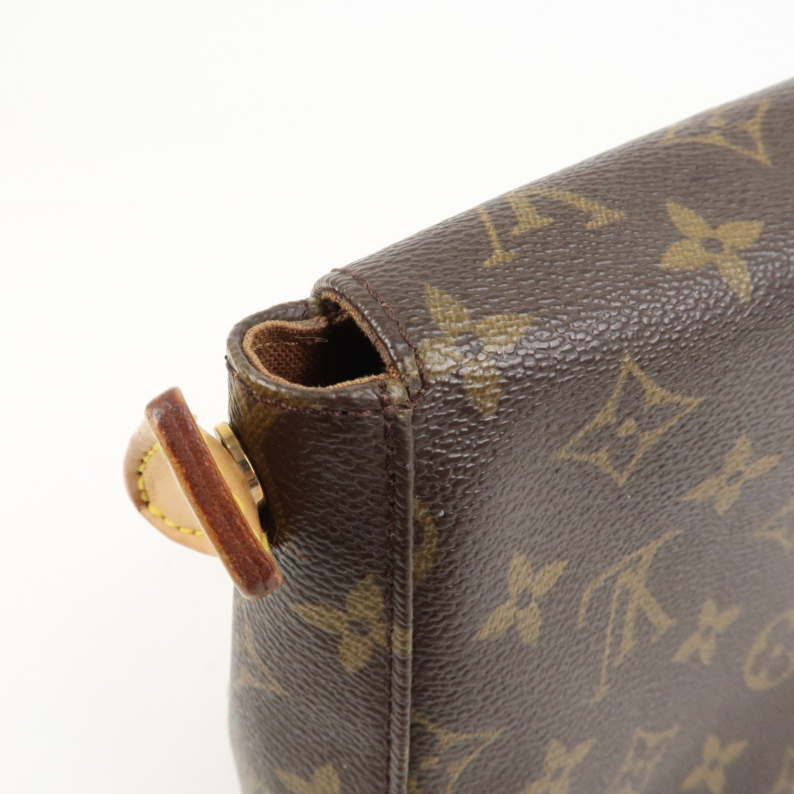 Louis Vuitton Monogram Mini Looping Shoulder Bag Brown M51147