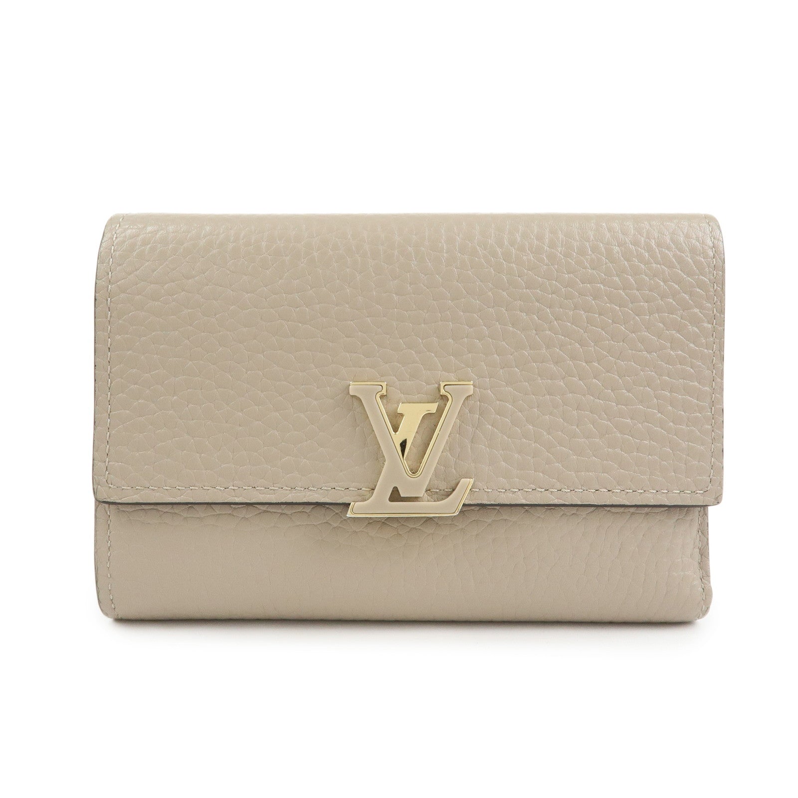 Louis Vuitton Portefeuille Capucines Compact Wallet Galet M62159