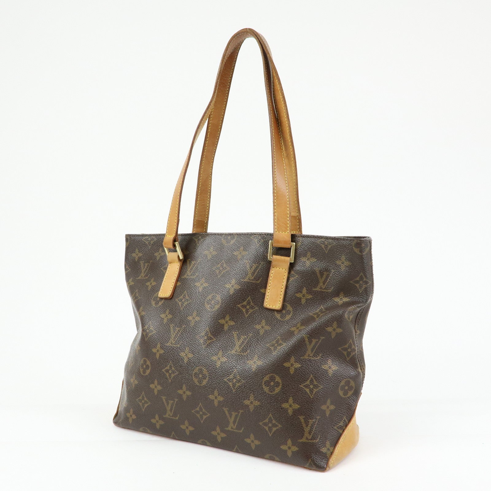 Louis Vuitton Monogram Cabas Piano Tote Bag Hand Bag M51148