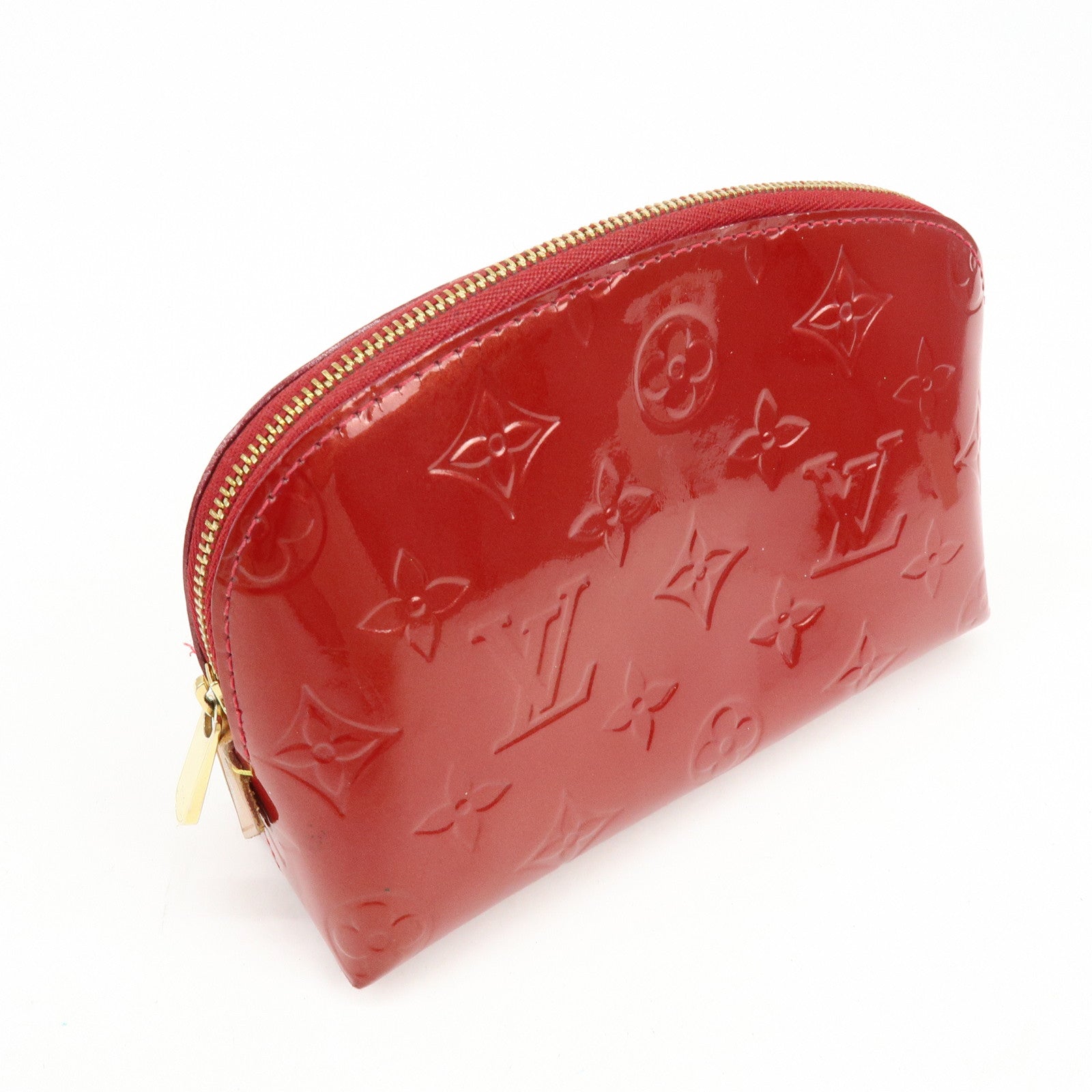 Louis Vuitton Monogram Vernis Pochette Cosmetic PM Pouch M91496