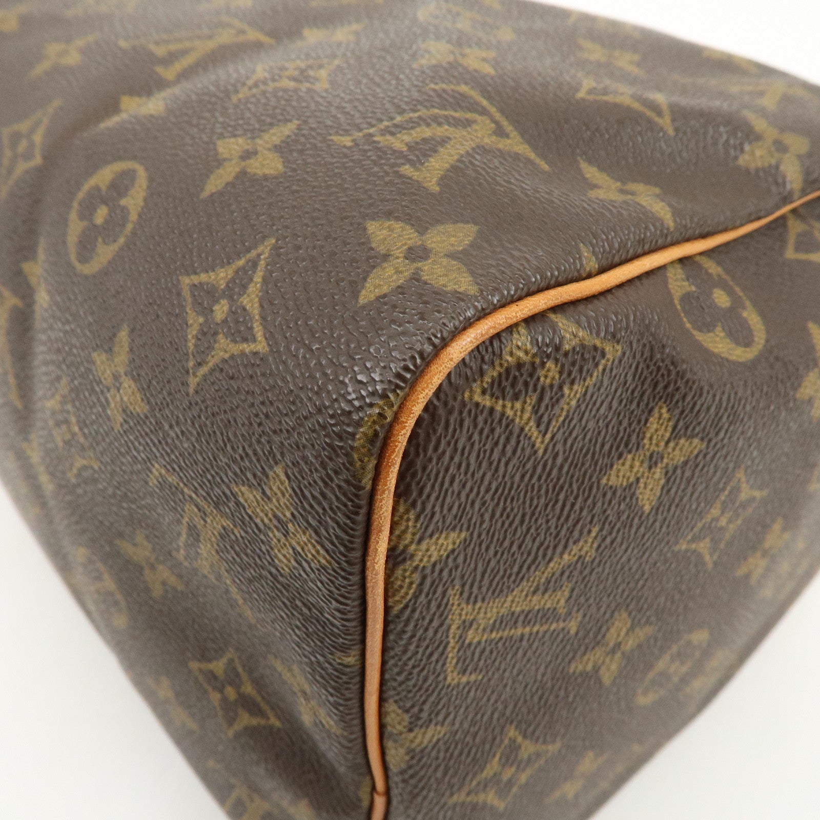 Louis Vuitton Monogram Speedy 30 Boston Bag Hand Bag Brown M41526
