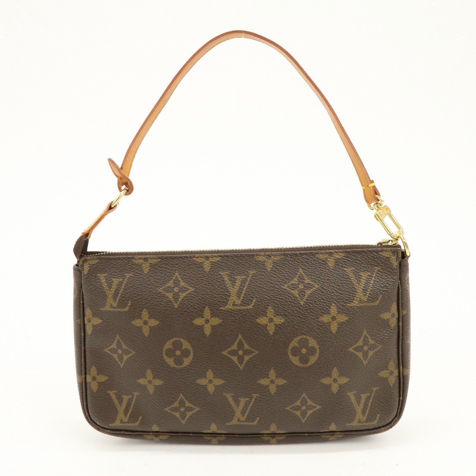 Louis Vuitton Monogram Pochette Accessoires Pouch Hand Bag M51980