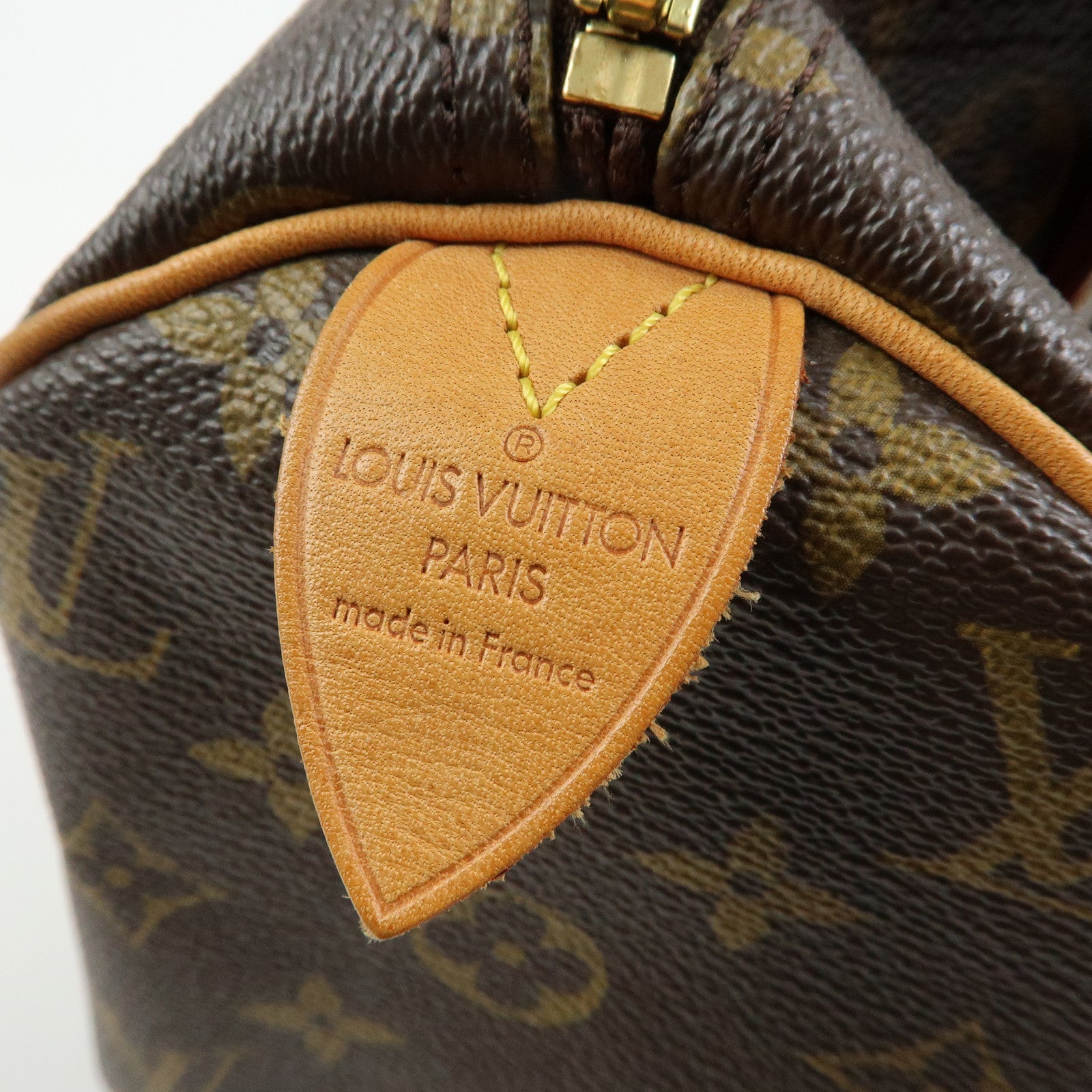 Louis Vuitton Monogram Speedy 30 Boston Bag Hand Bag Brown M41526
