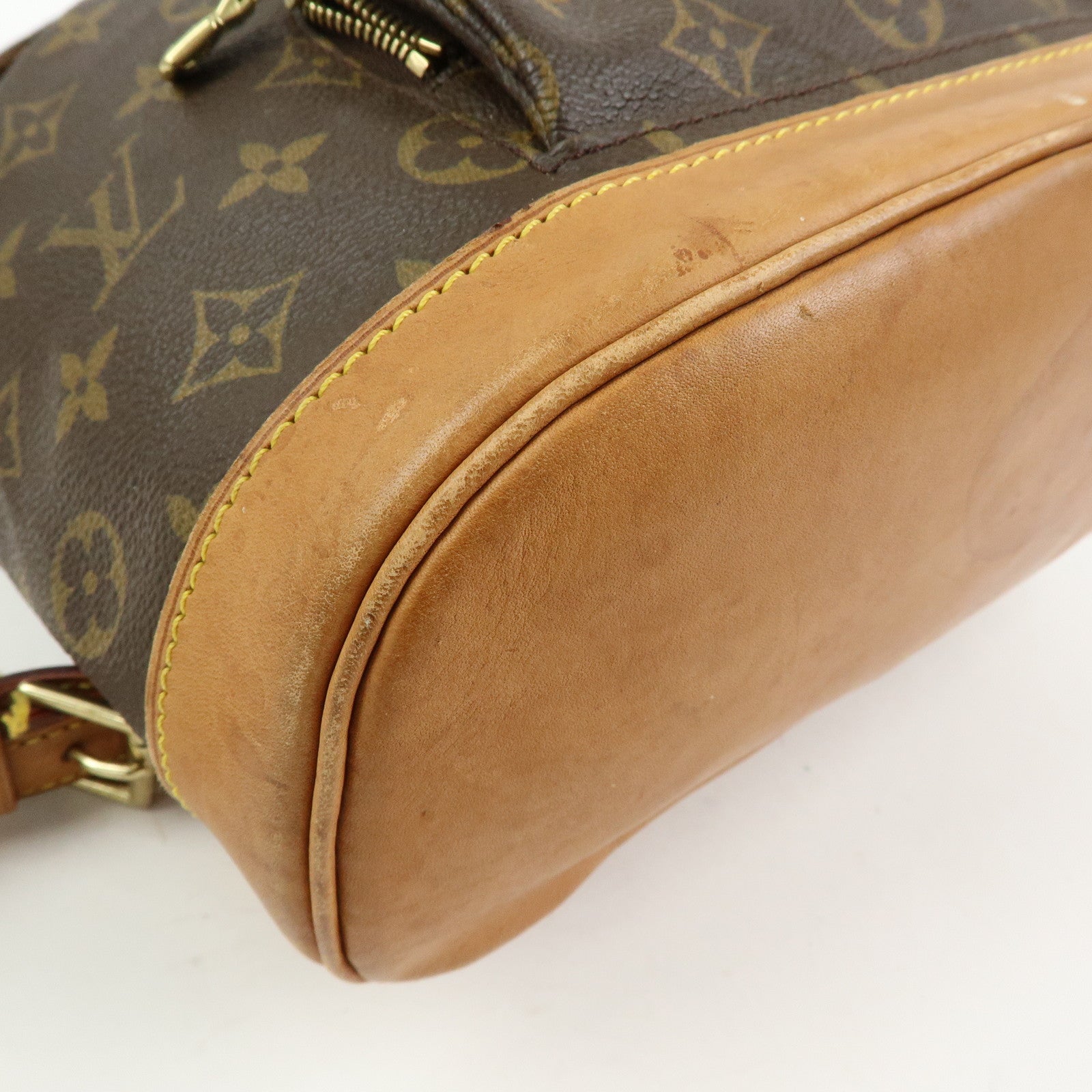 Louis Vuitton Monogram Montsouris MM Backpack Rucksack Brown M51136