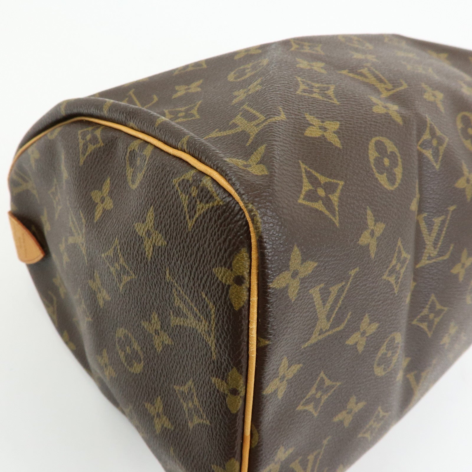Louis Vuitton Monogram Speedy 30 Boston Bag Hand Bag Brown M41526