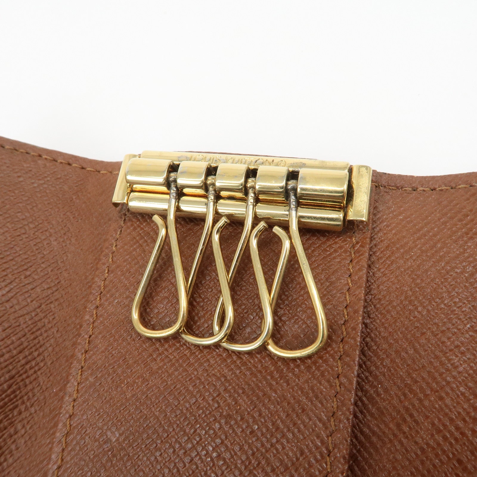 Louis Vuitton Monogram Multicles 4 Key Case Key Holder Brown M69517