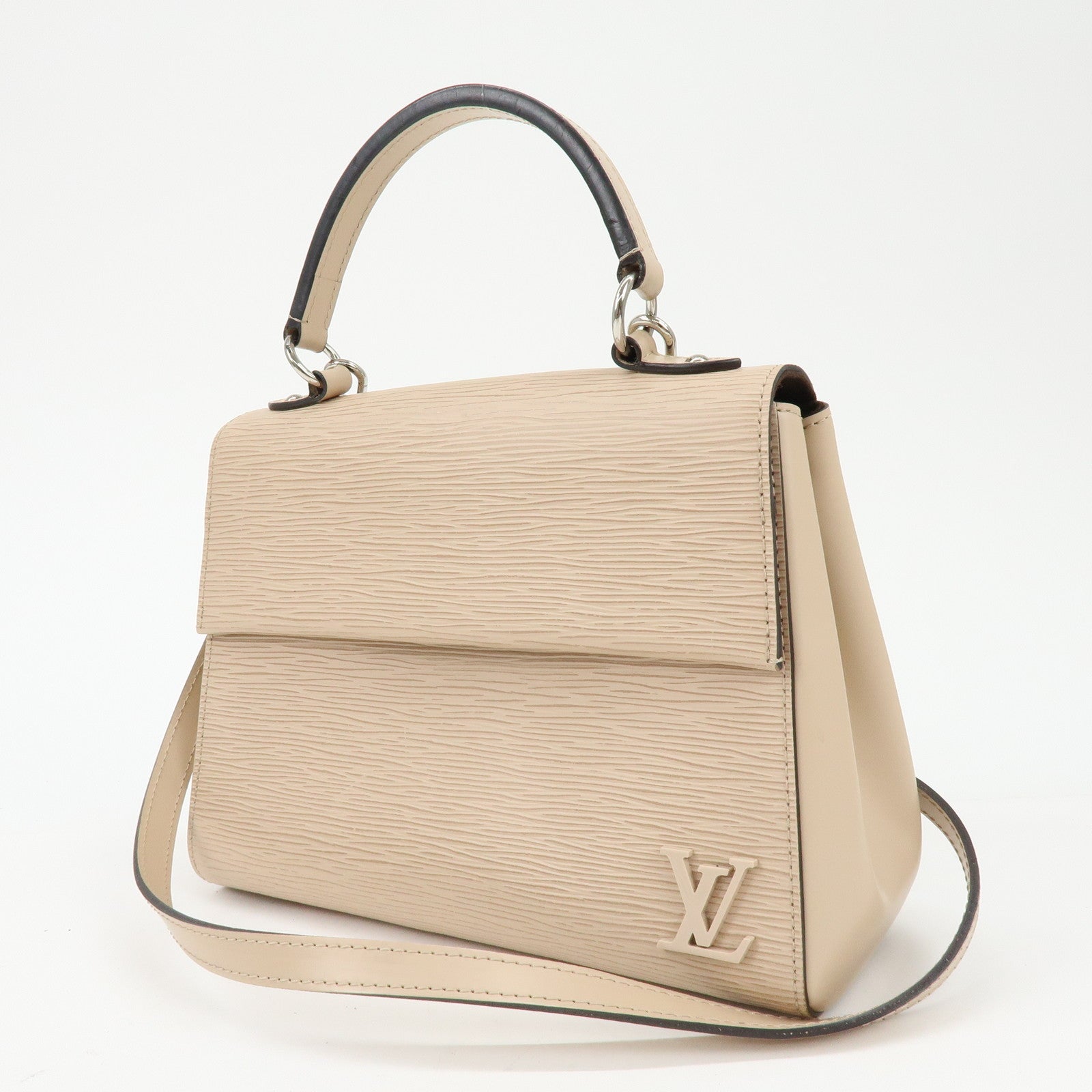 Louis Vuitton Cluny BB Epi Leather 2Way Bag Hand Bag Dune M41317