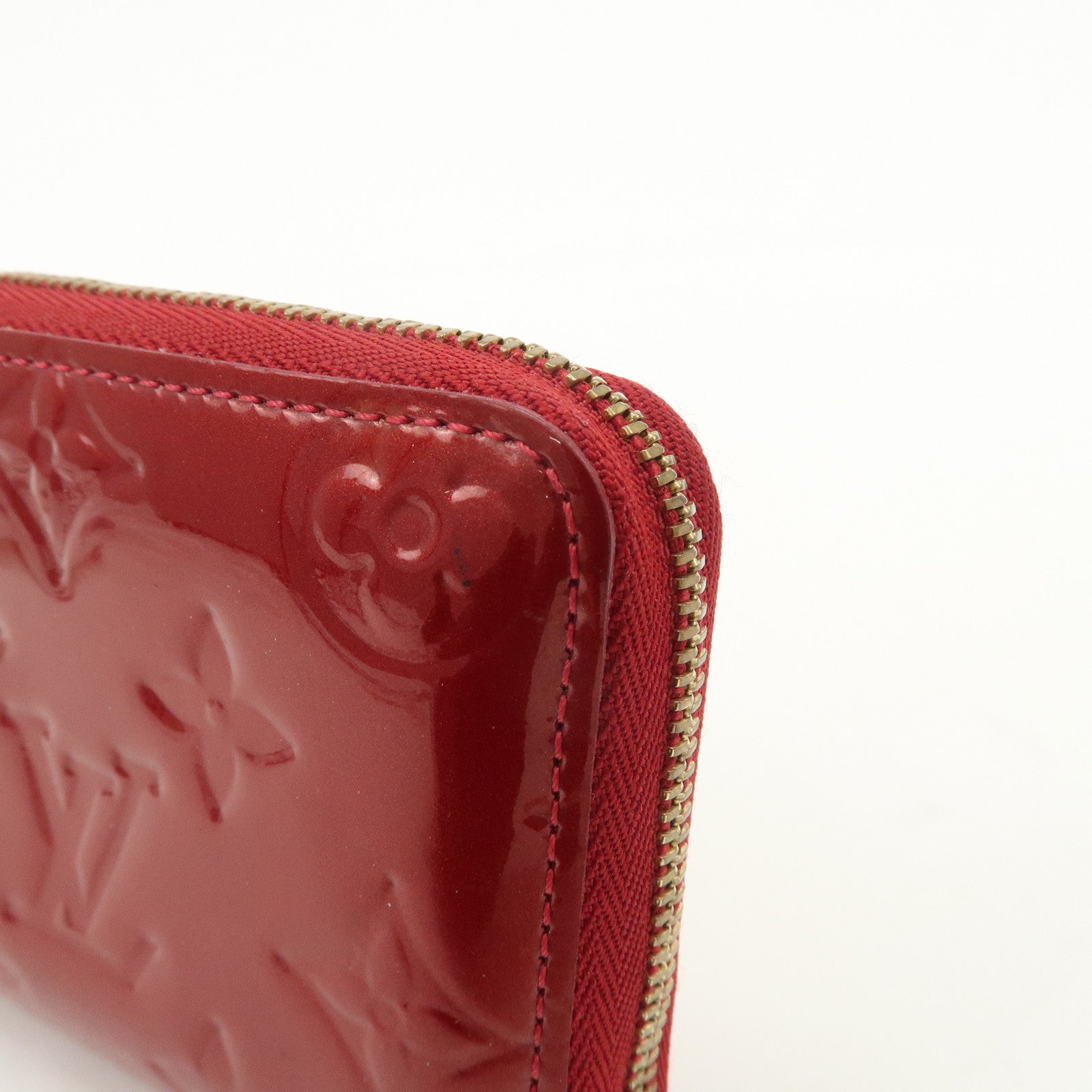 Louis Vuitton Monogram Vernis Zippy Coin Purse Pomme d'Amour M93608
