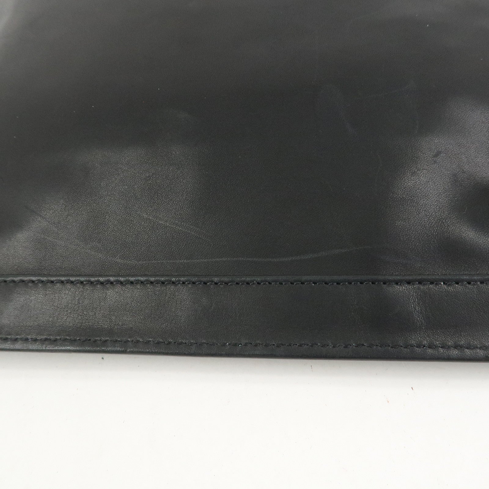 SAINT LAURENT PARIS Leather Backpack Black 710272