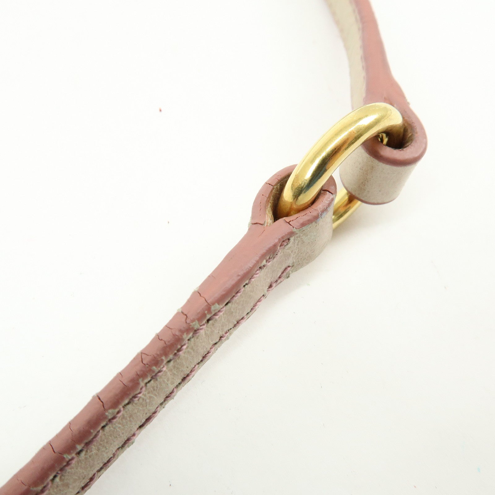 MIU MIU Matelasse Shoulder Bag Hand Bag Pink Beige 5N1521