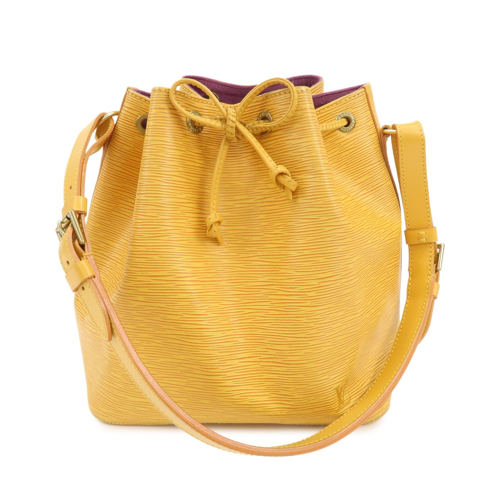 Louis Vuitton Epi Petit Noe Shoulder Bag Tassili Yellow M44109